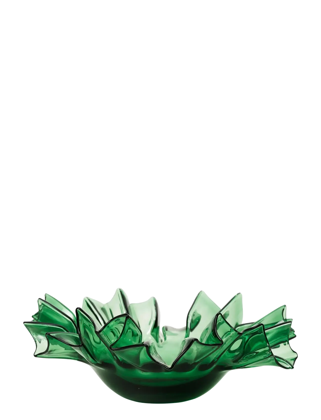 Broste Copenhagen Rumy Deco Plate - Julklappar - GREEN / green