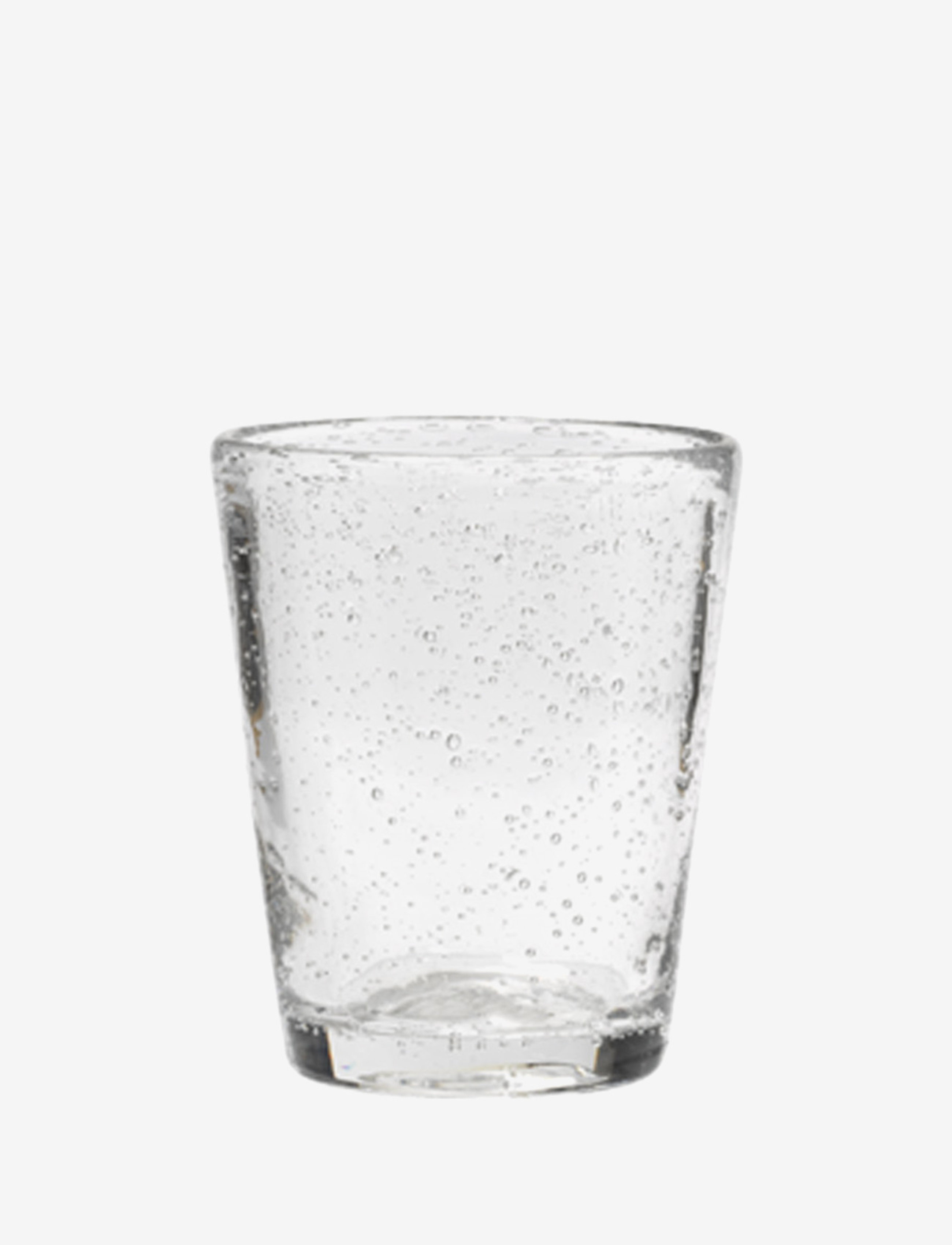 BROSTE COPENHAGEN Drikkeglas 'Bubble' Tykt Glas CLEAR - 25 CL - Unisex