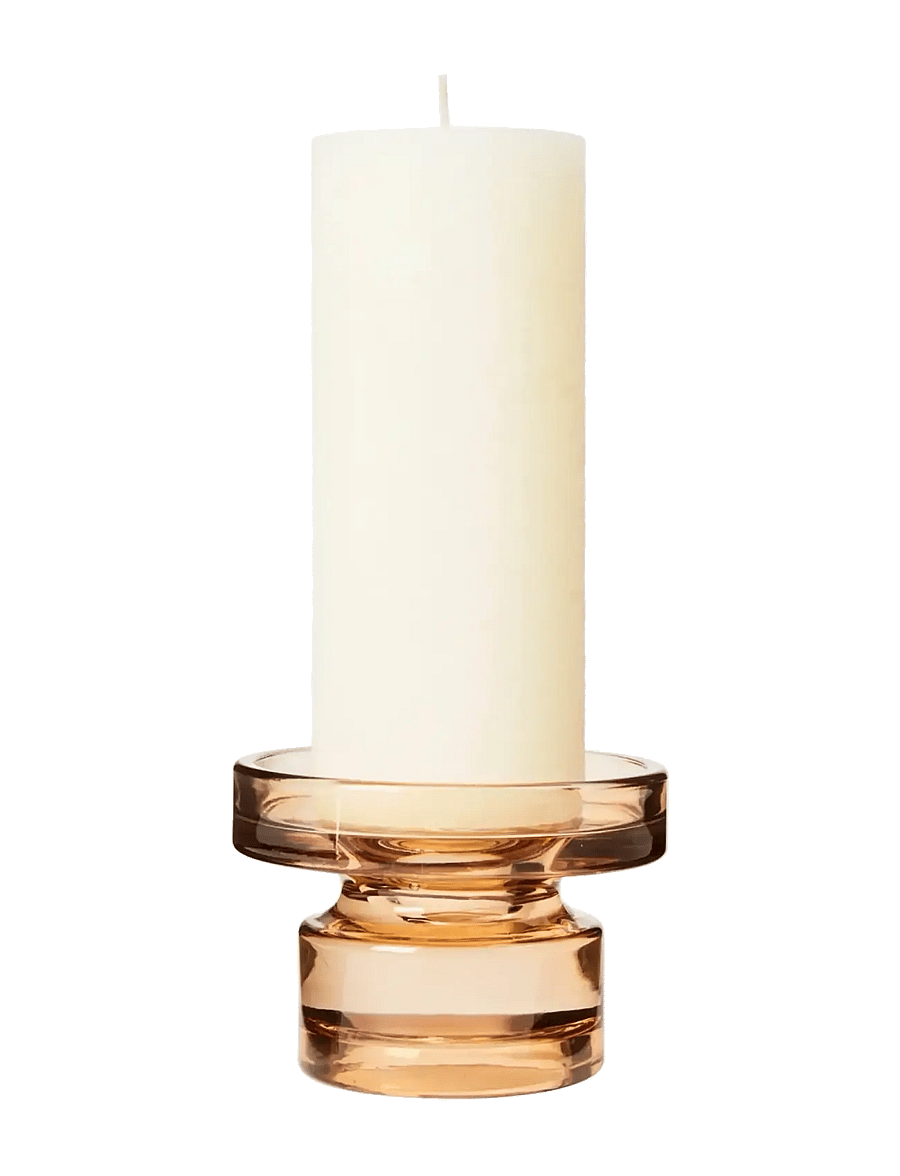 Broste Copenhagen - Petra Candle Holder - küünlajalad - indian tan - 2