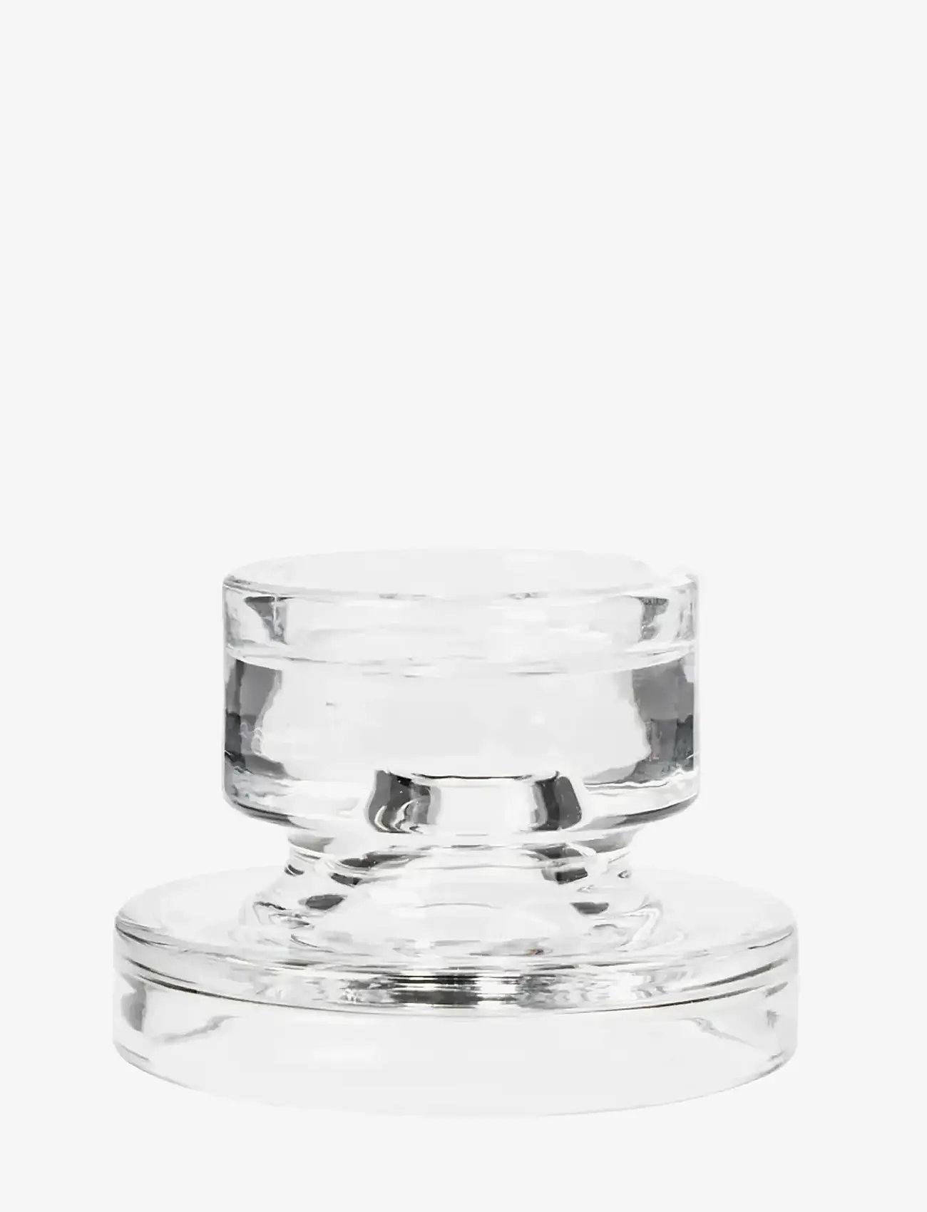 Broste Copenhagen - Petra Candle Holder - lysestager - clear - 1