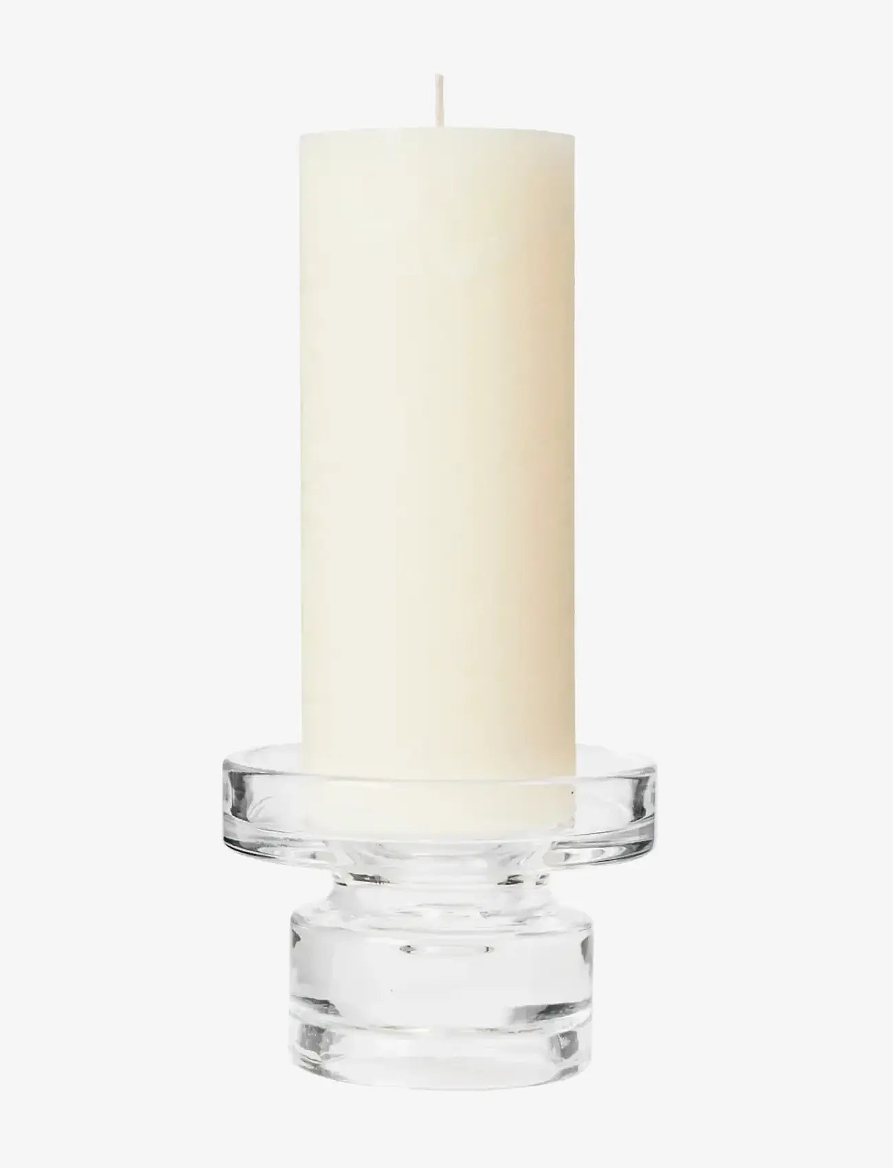Broste Copenhagen - Petra Candle Holder - lysestager - clear - 2