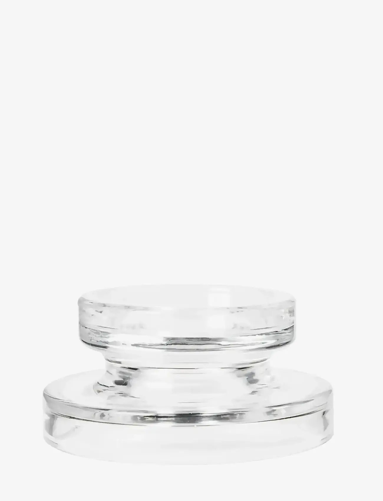Broste Copenhagen - Petra Candle Holder - teelichthalter - clear - 0