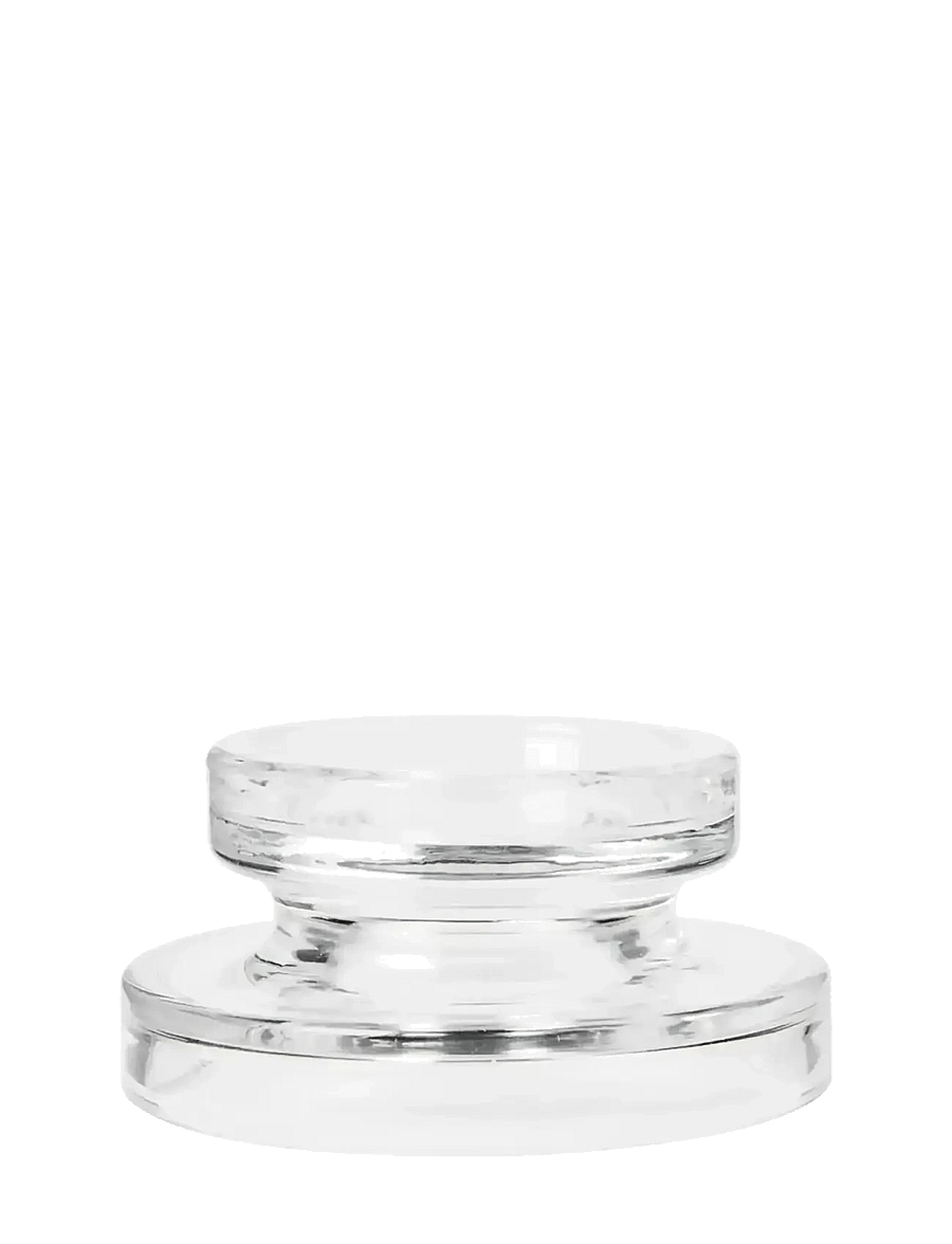 Broste Copenhagen - Petra Candle Holder - küünlajalad - clear - 1