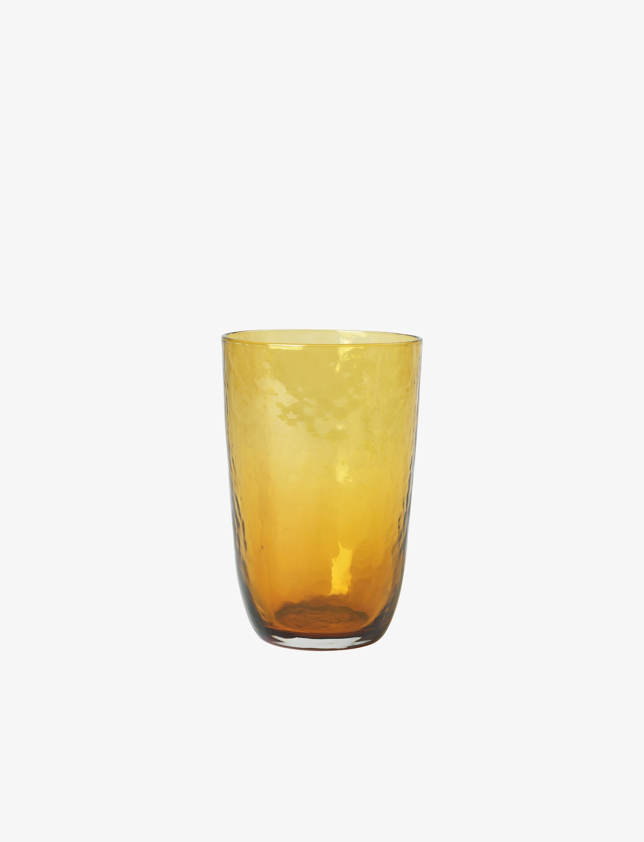 BROSTE COPENHAGEN Drikkeglas 'Hammered' Gelb - 50 CL - Unisex