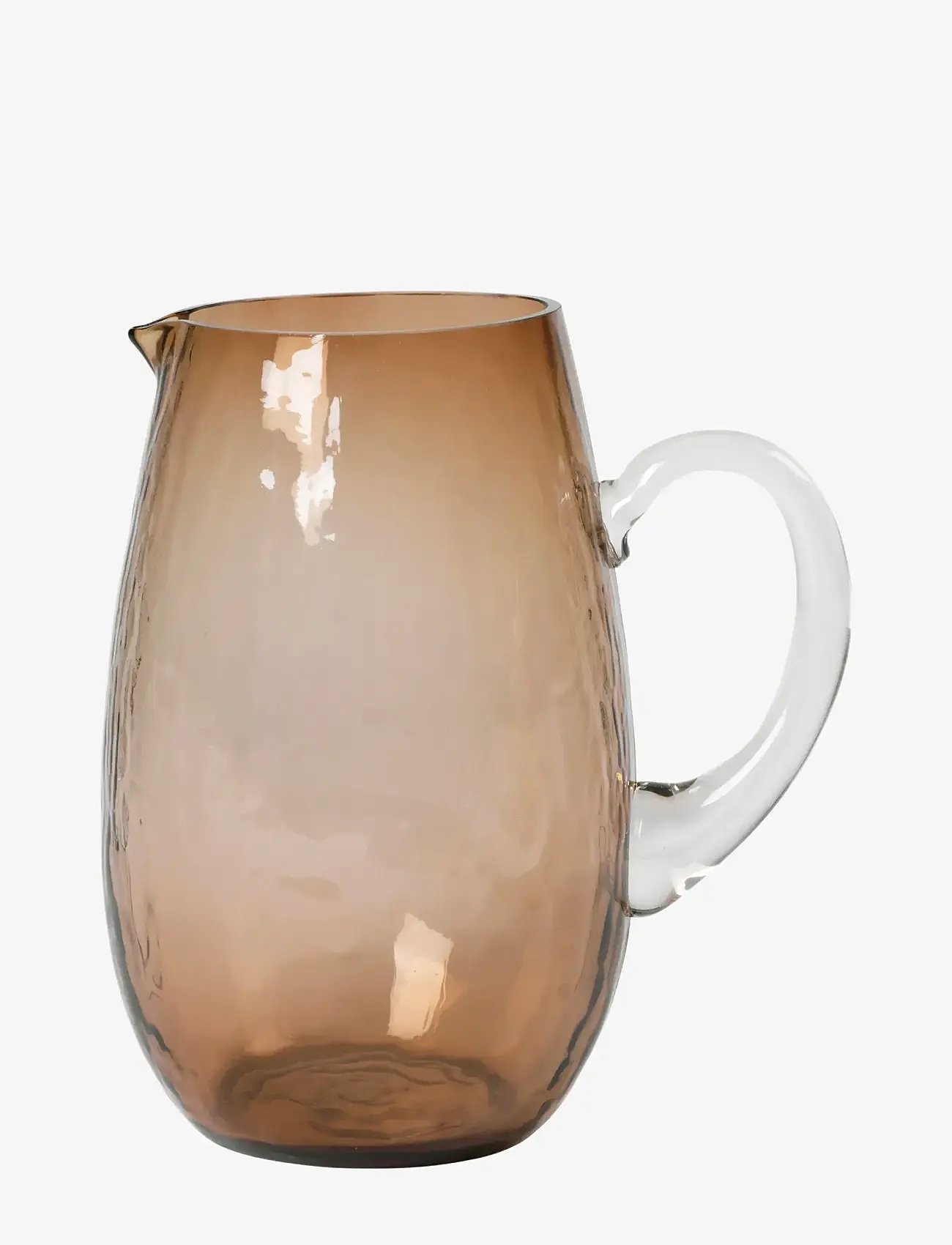 Broste Copenhagen - Hammered Jug - köp efter pris - brown - 0