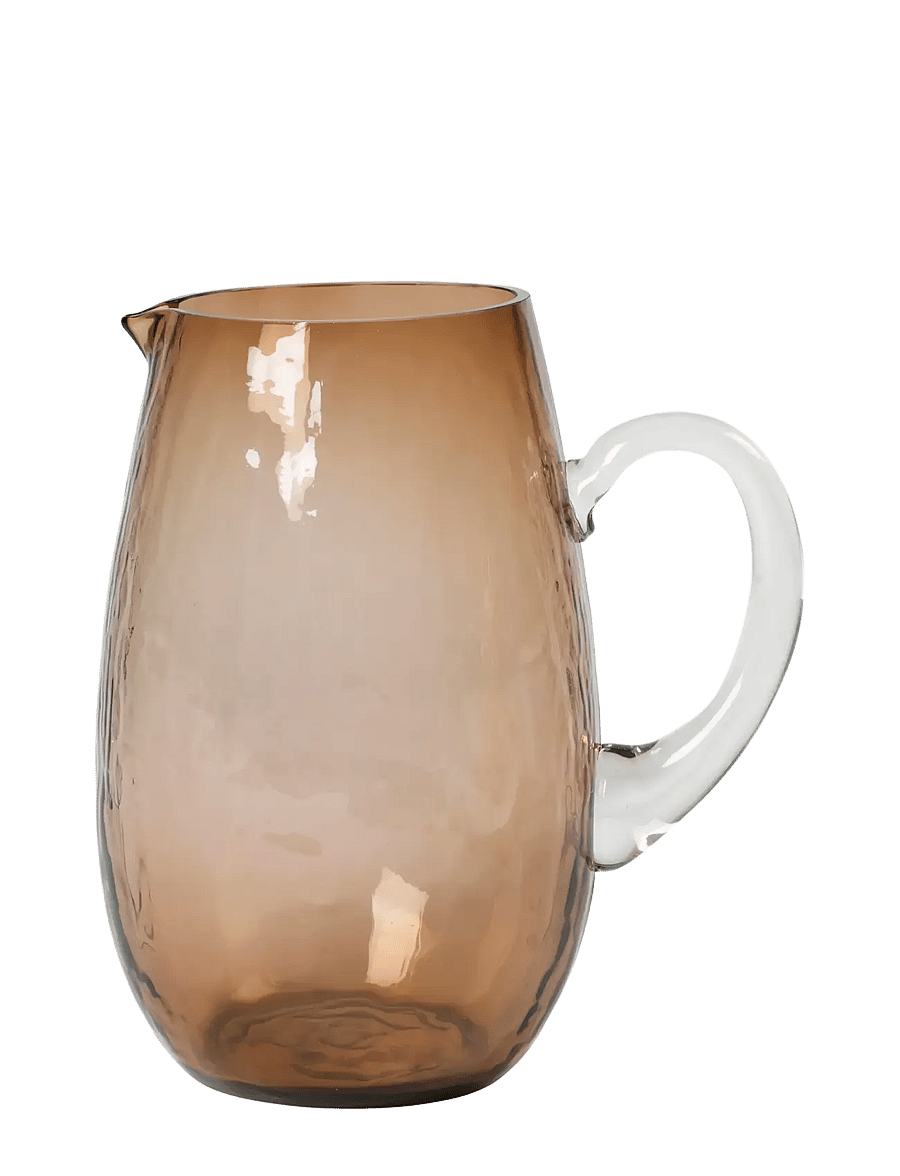Broste Copenhagen - Hammered Jug - veekannud - brown - 0