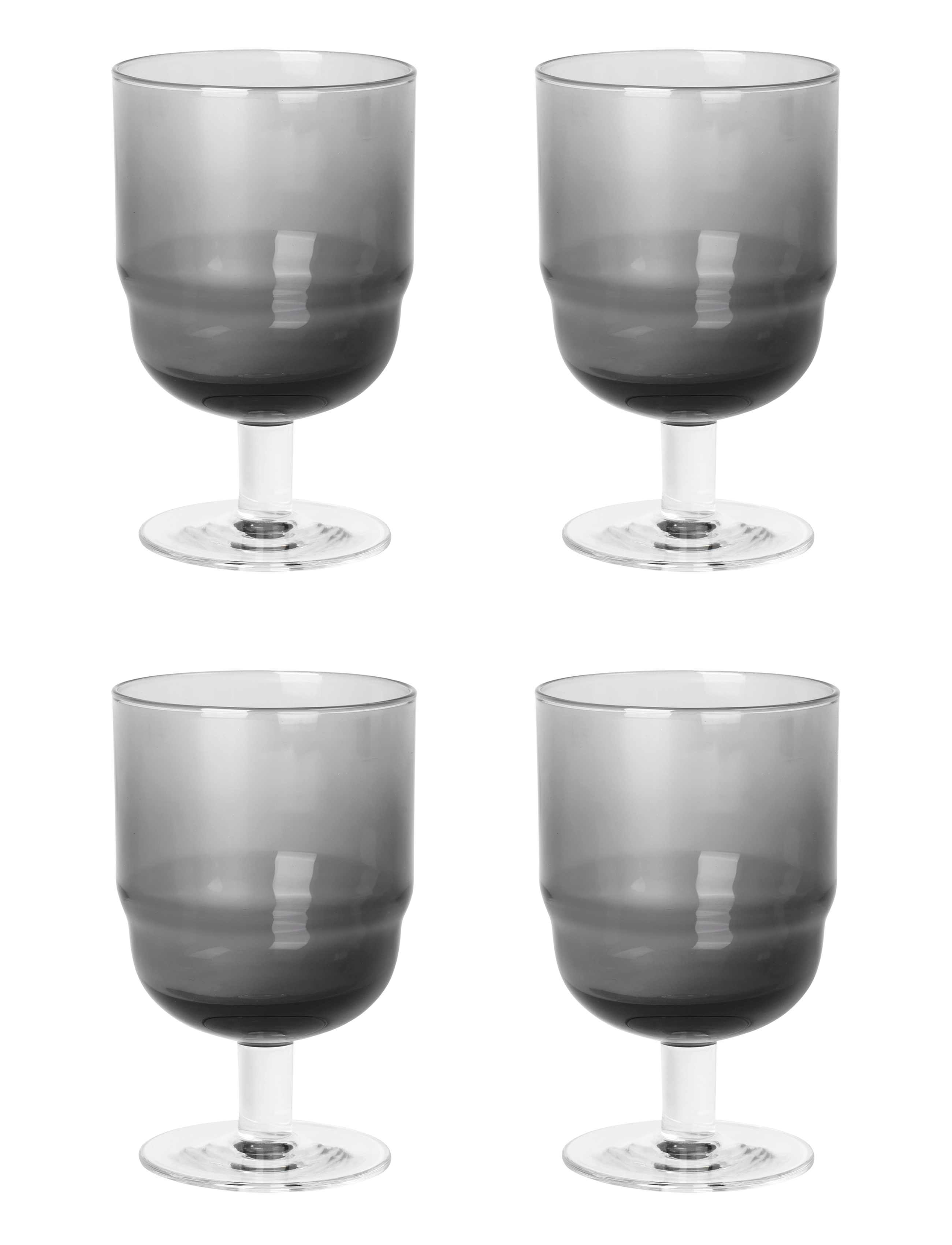 BROSTE COPENHAGEN Rødvinsglas 'Nordic Bistro' Grau - 25 CL - Unisex