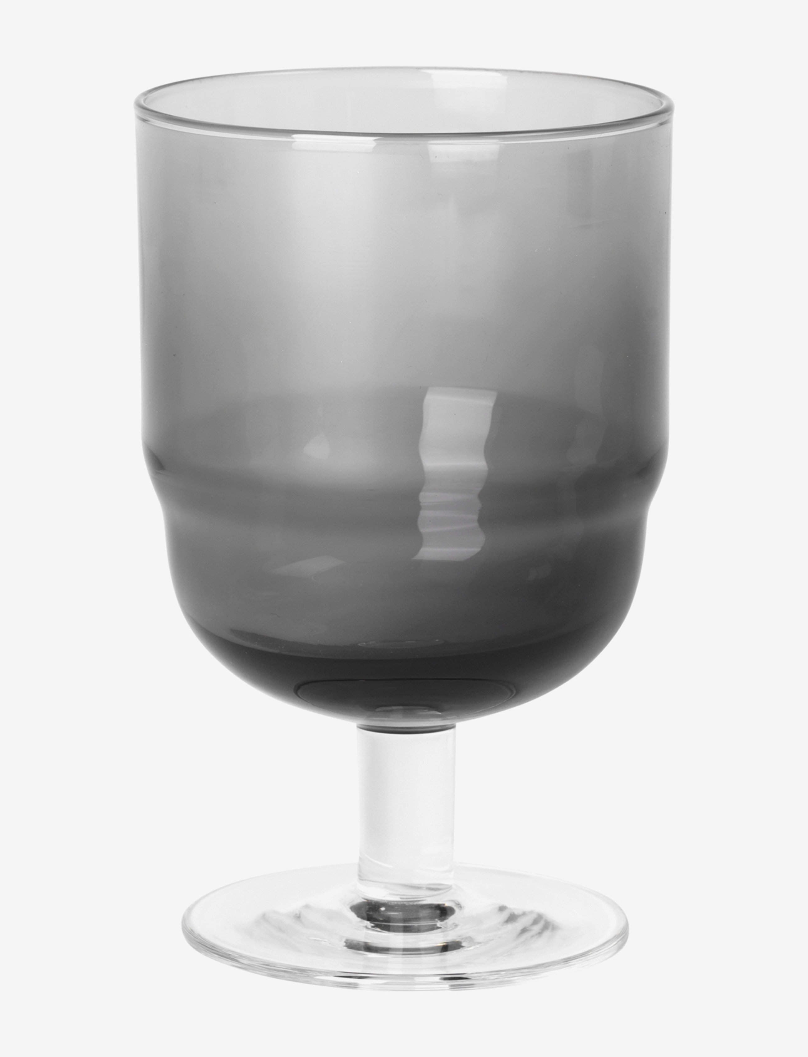 Broste Copenhagen - Red wine glass Nordic bistrp - valge veini pokaalid - grey - 1