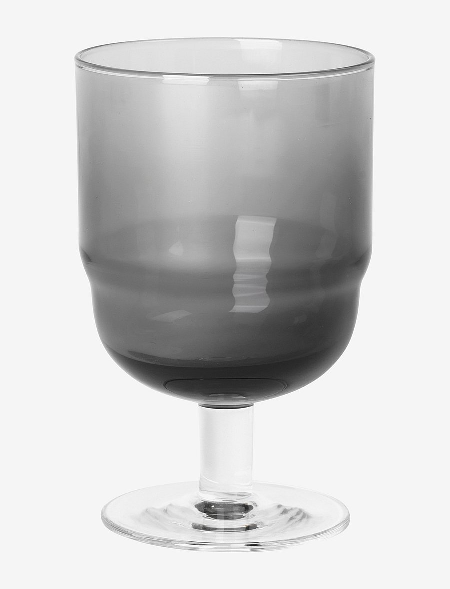 Broste Copenhagen - Red wine glass Nordic bistrp - punase veini pokaalid - grey - 1