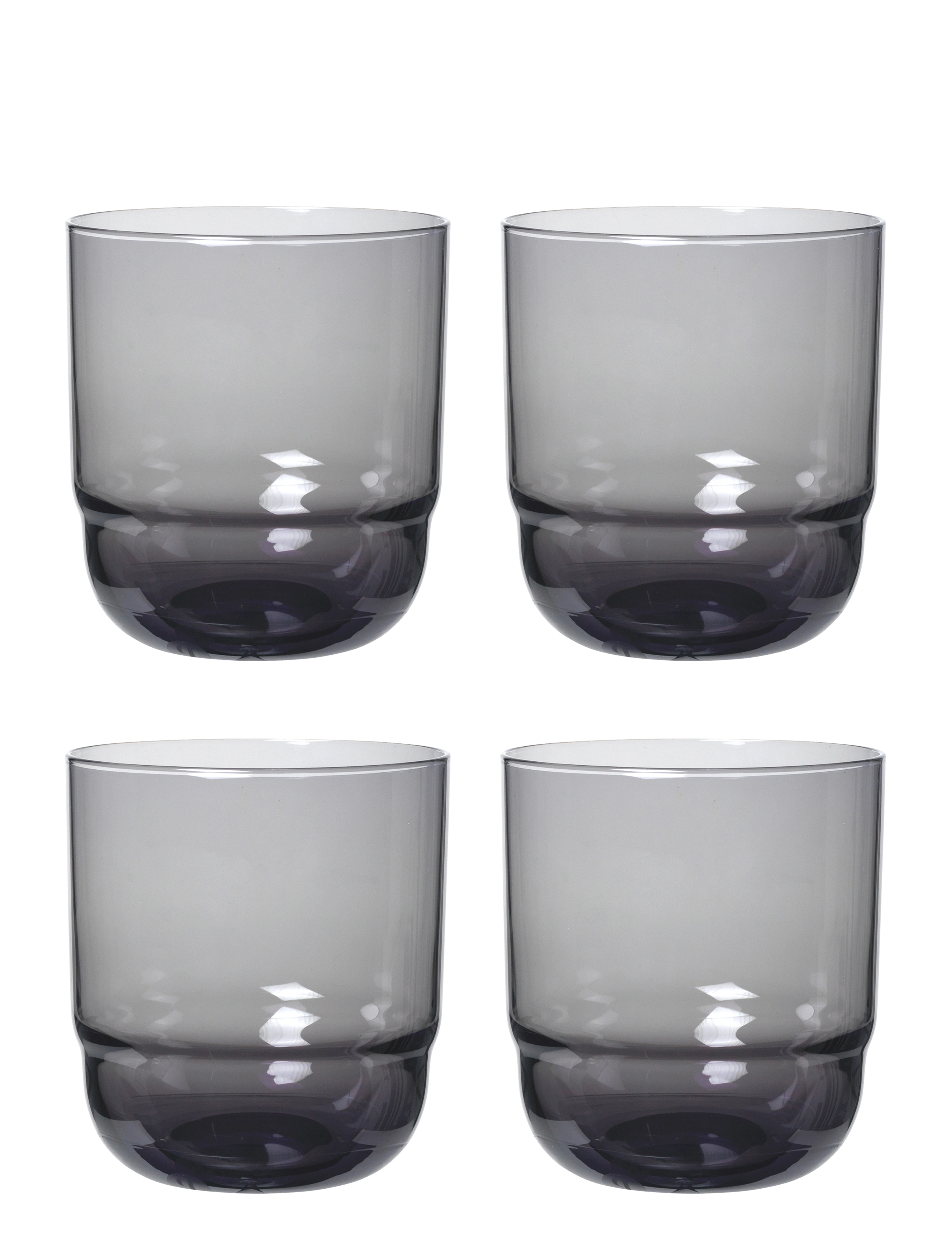 Broste Copenhagen - Drinking glass Nordic Bistro - joogiklaasid - glass smoke - 2