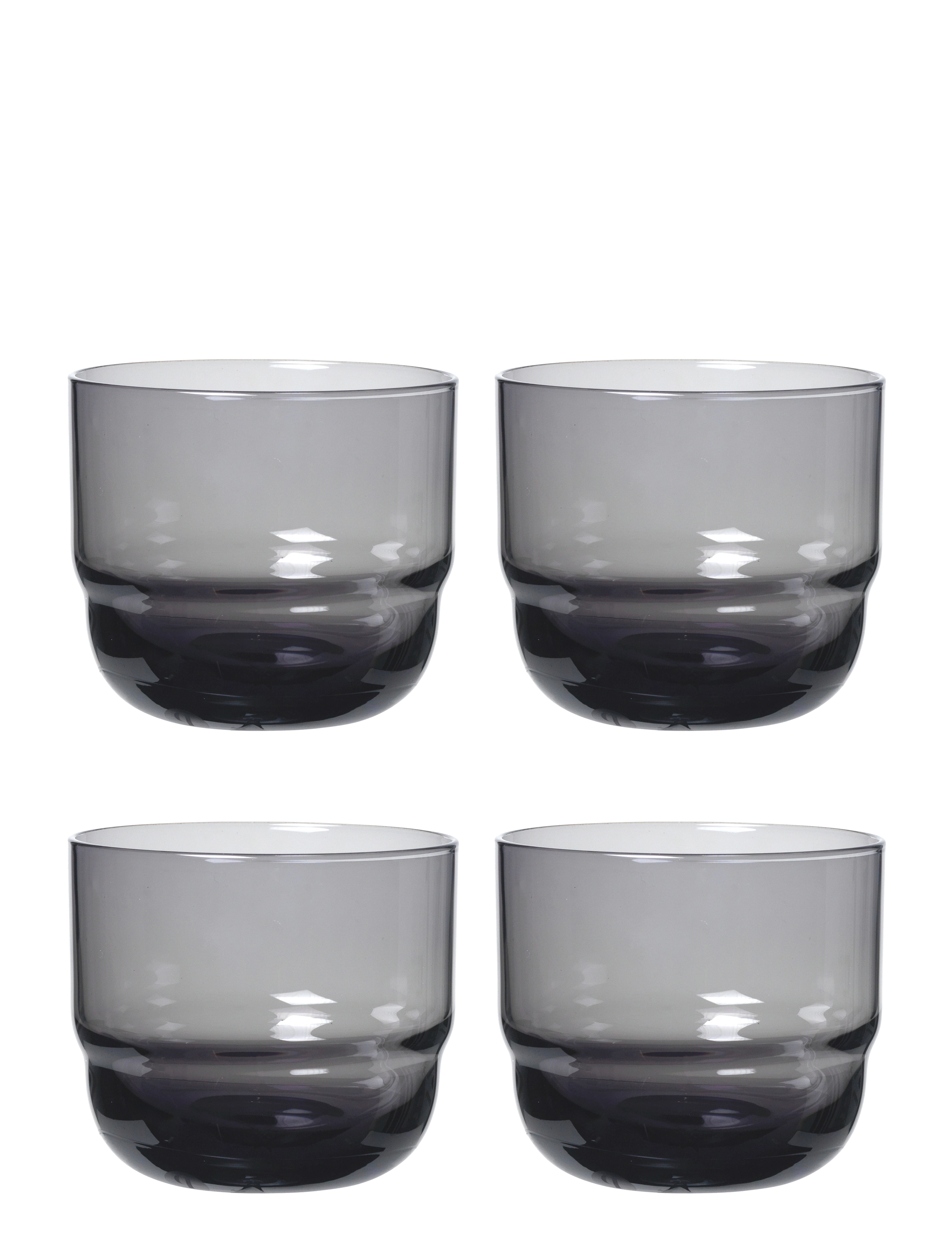 Broste Copenhagen - Drinking glass Nordic Bistro - trinkgläser - glass smoke - 1