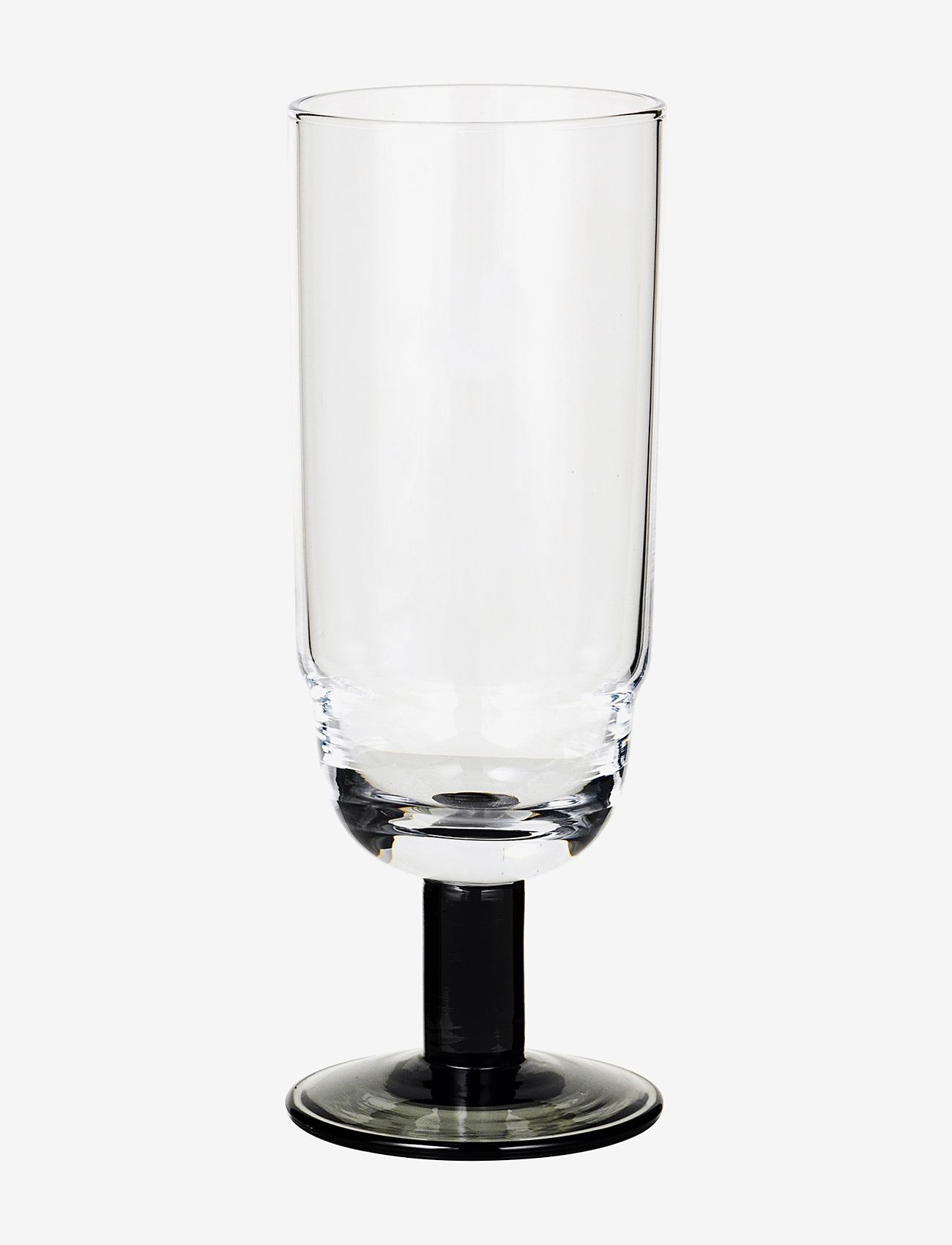 Broste Copenhagen - Nordic Bistro Champagne glass - shop by price - smoke grey/clear - 1