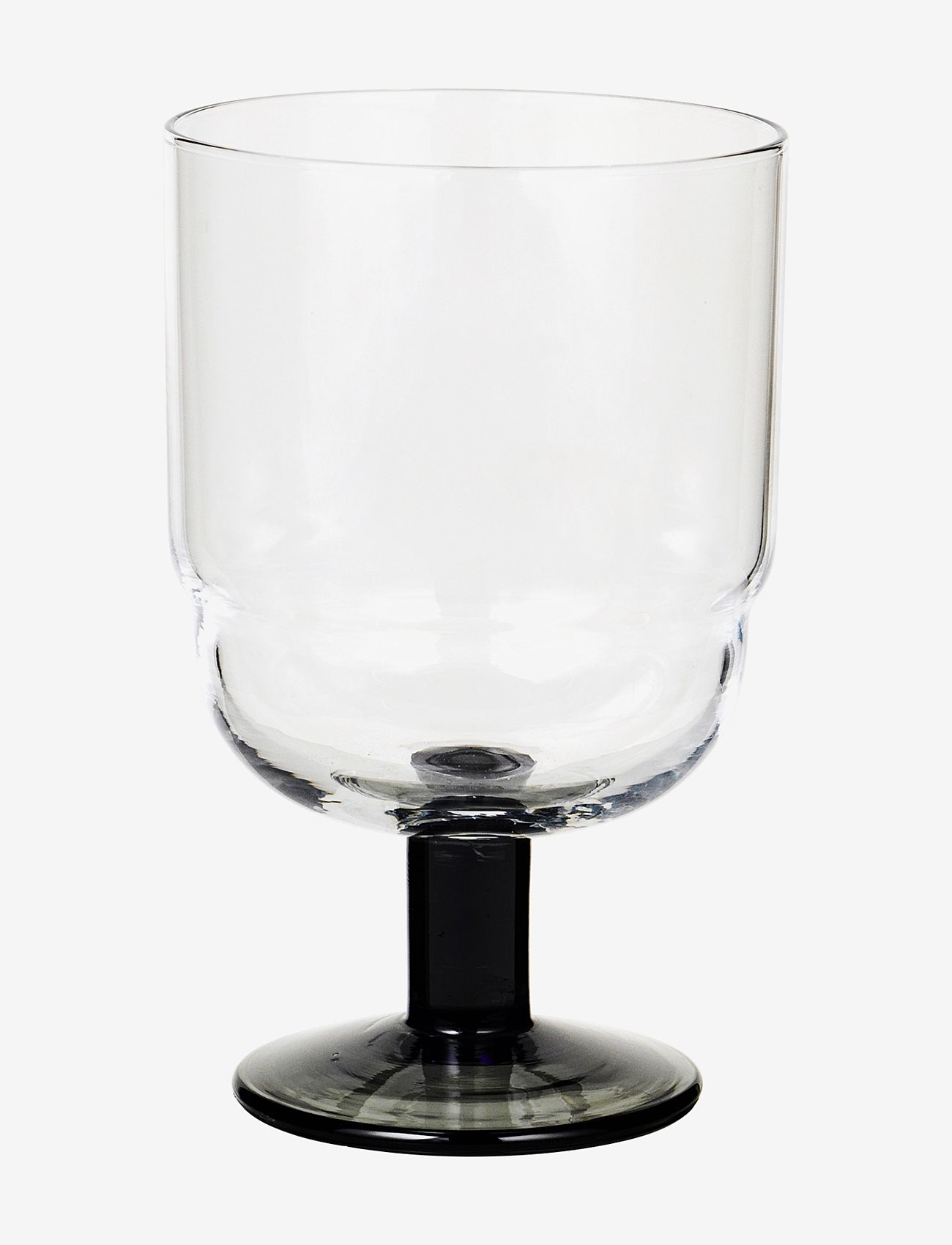 Broste Copenhagen - Nordic Bistro Red wine glass - verres à vin rouge - smoke grey/clear - 2