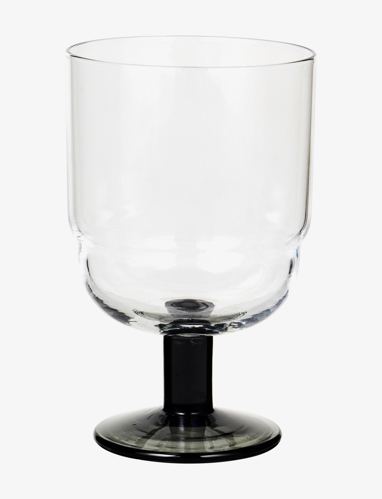 Broste Copenhagen - Nordic Bistro Red wine glass - red wine glasses - smoke grey/clear - 2