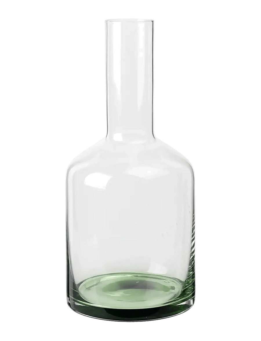 Broste Copenhagen - Hue - vandens grafinai - clear/olive green - 0