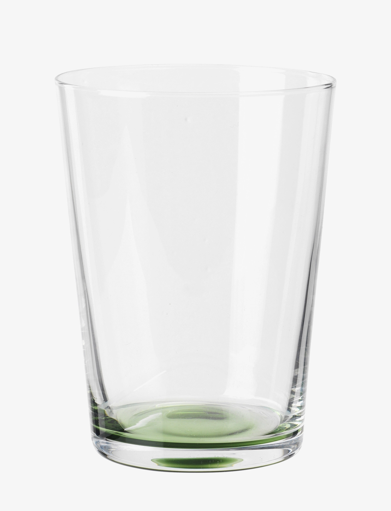 Broste Copenhagen - 0 - drikkeglas - glas clear/olive green - 1