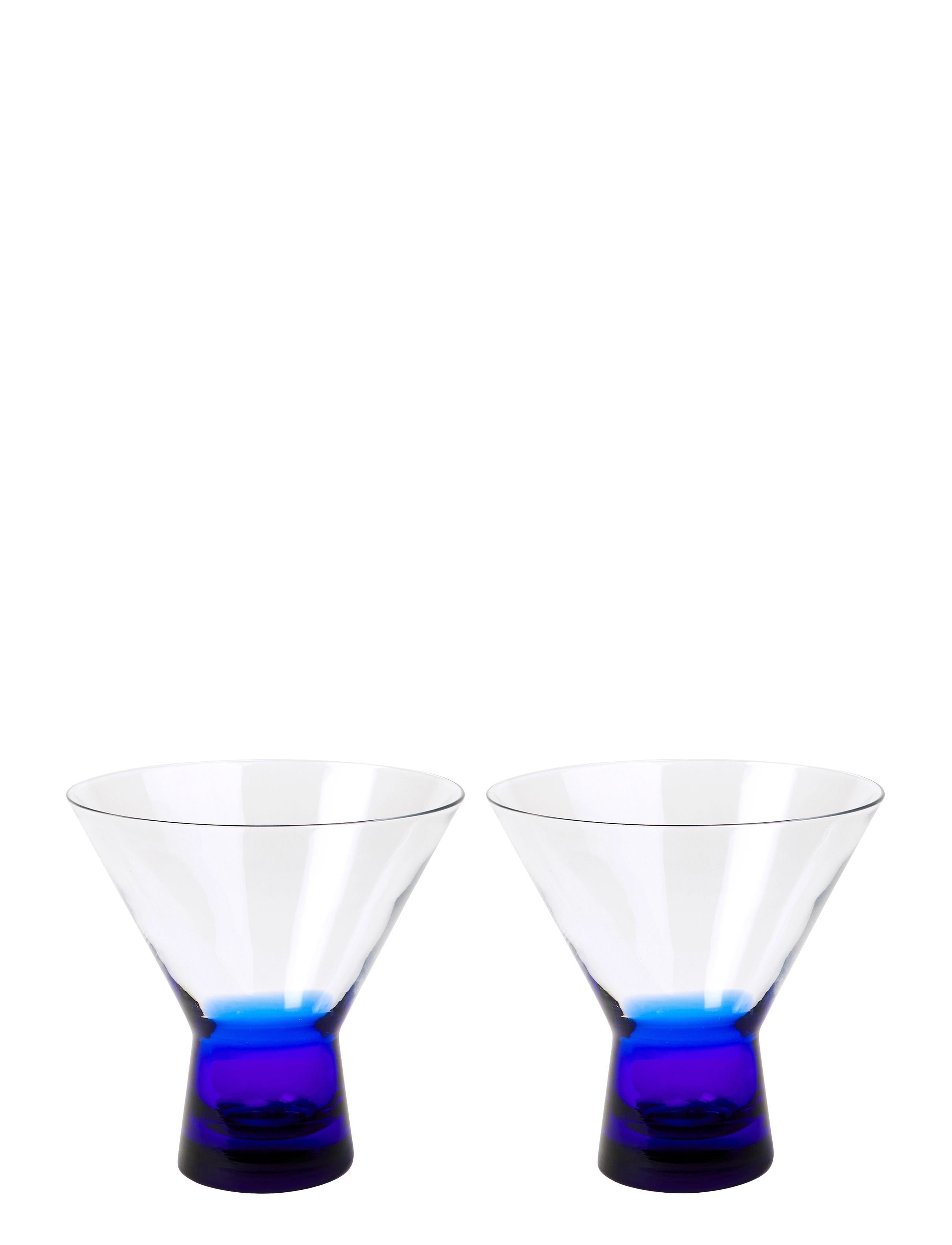BROSTE COPENHAGEN Konus Cocktailglas Blau - 10 CL - Unisex