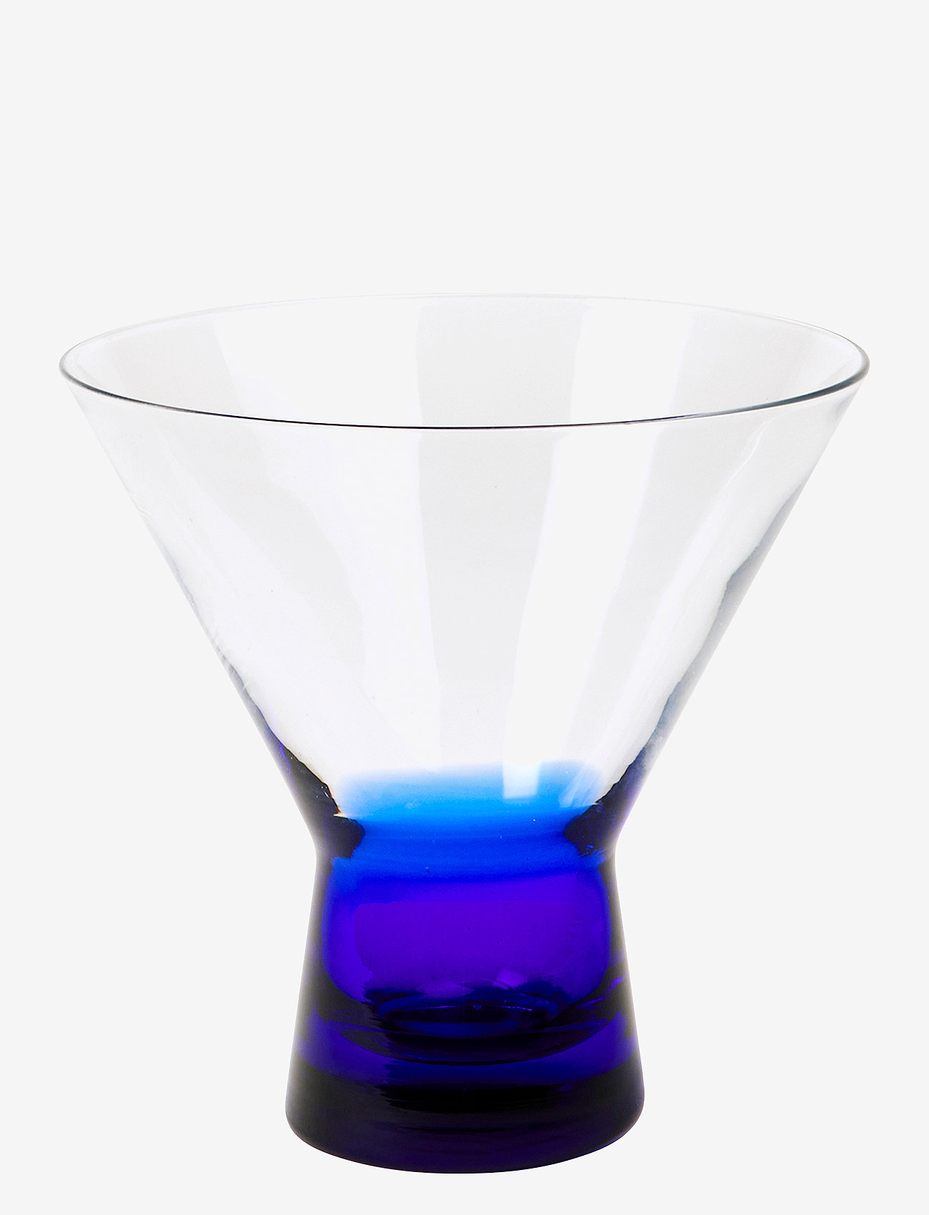 Broste Copenhagen - Konus Cocktailglass - najniższe ceny - intense blue - 1
