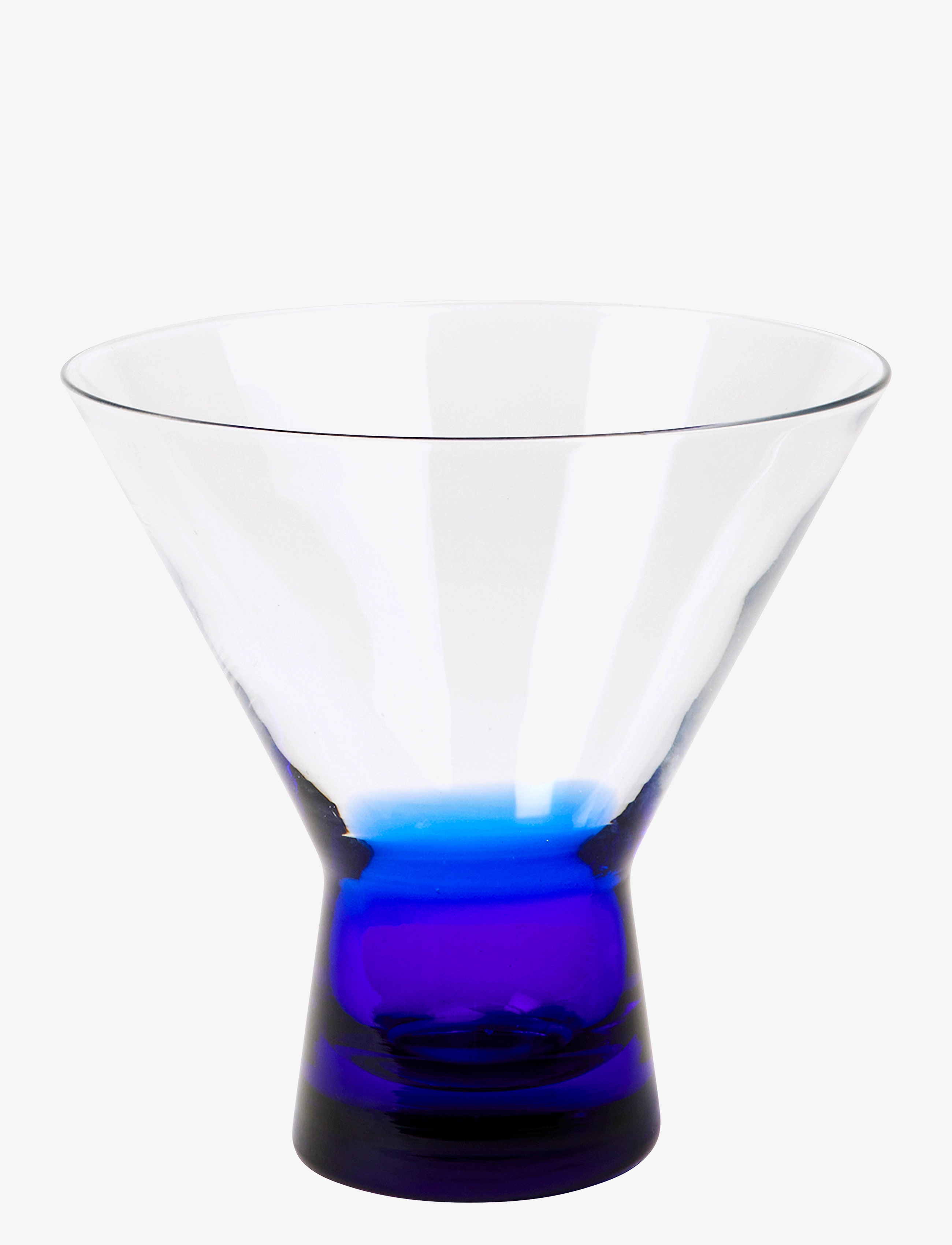 Broste Copenhagen - Konus Cocktailglass - kokteilių stiklinės ir martinio taurės - intense blue - 2