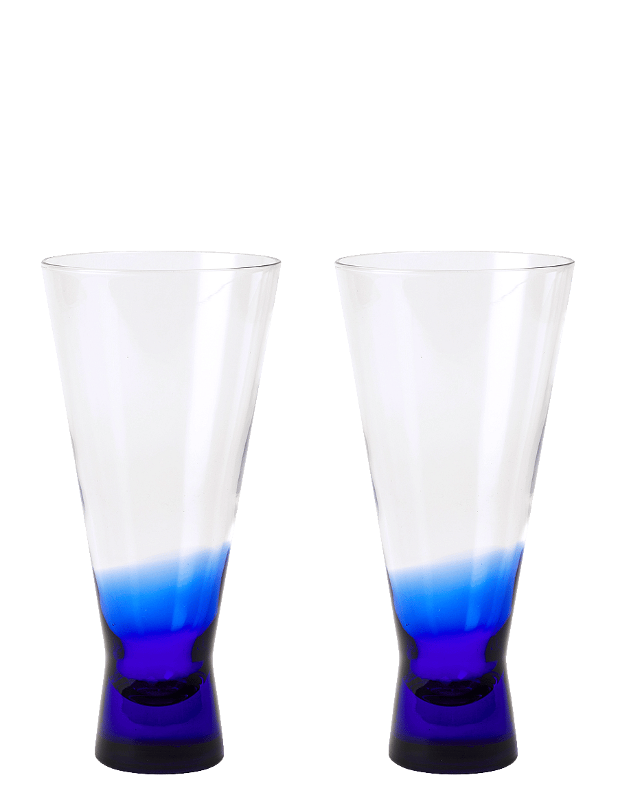 Broste Copenhagen - Konus Cocktail glass - kokteili- ja martiiniklaasid - blue - 1