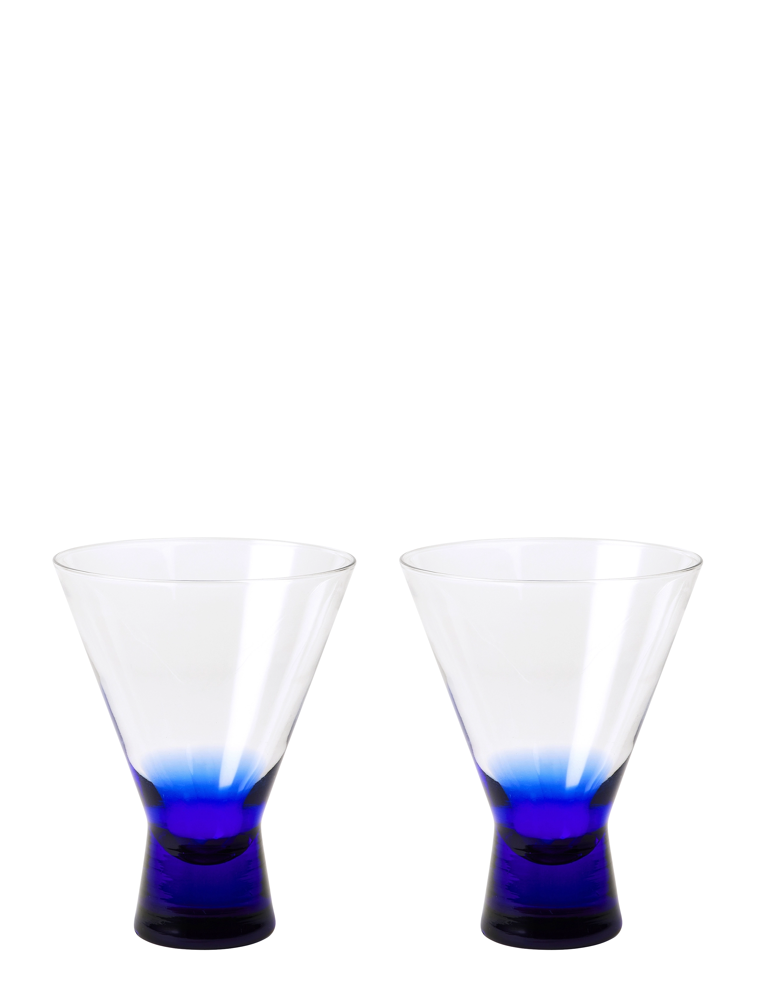 BROSTE COPENHAGEN Konus Cocktailglas Blau - 20 CL - Unisex