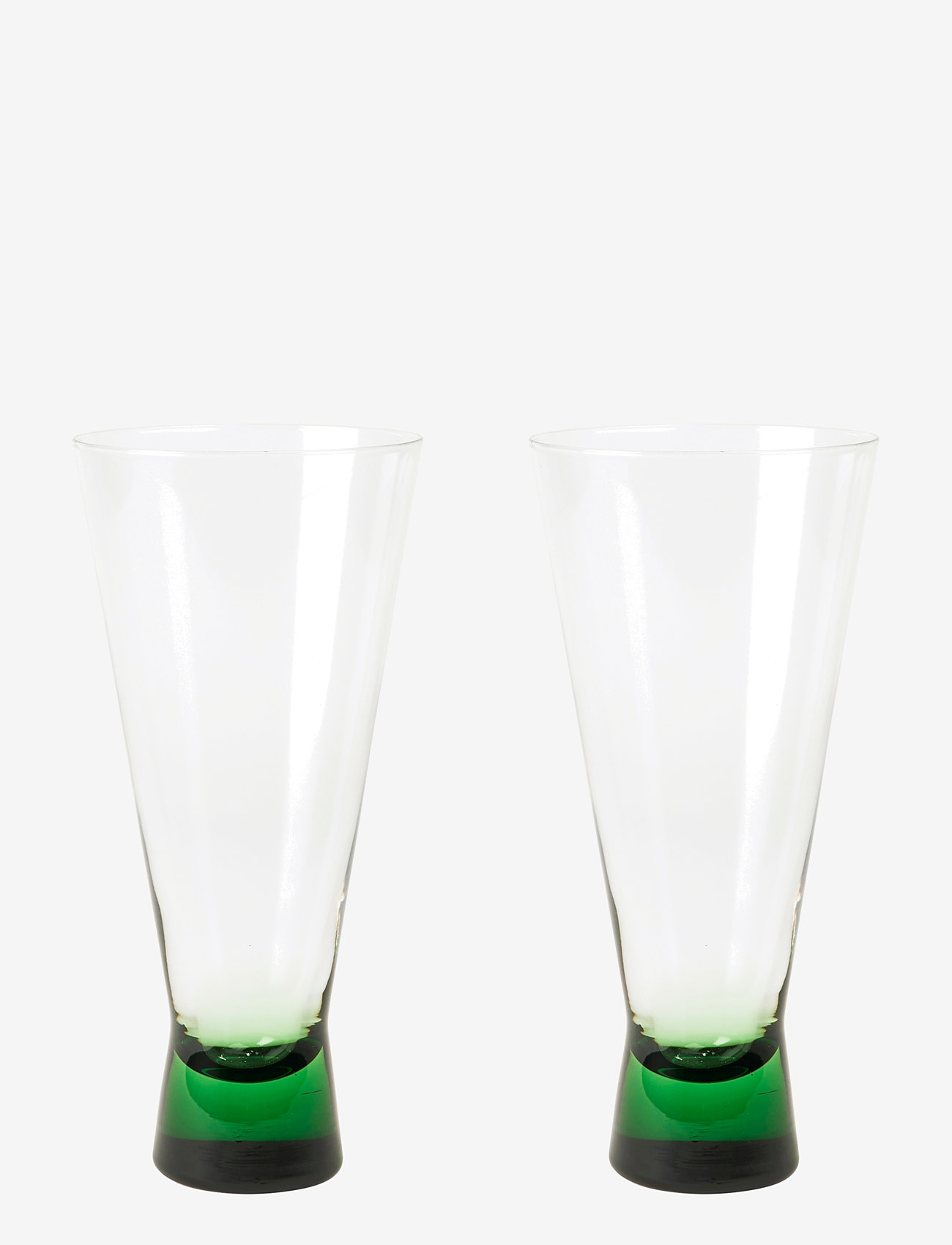 Broste Copenhagen - Konus Cocktail glass - martiniglas & cocktailglas - green - 0