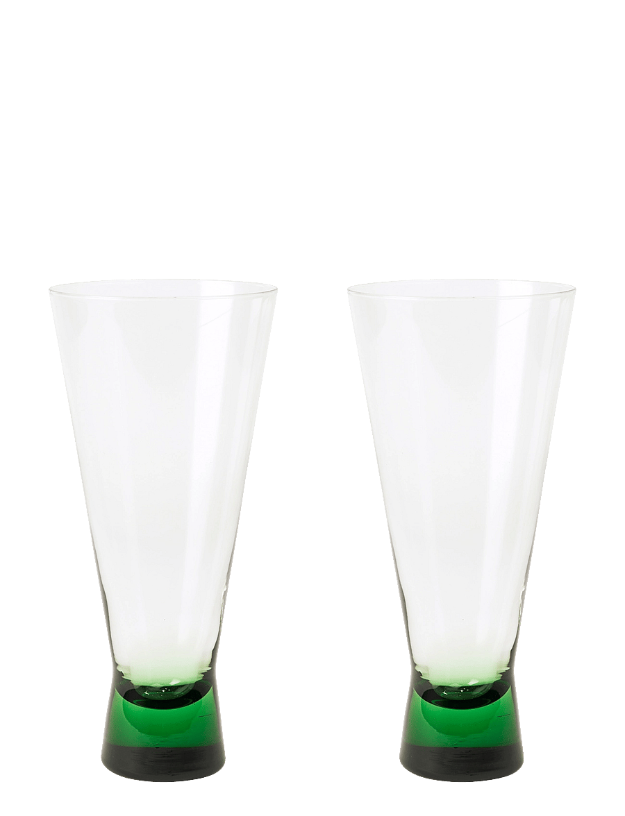 Broste Copenhagen - Konus Cocktail glass - cocktail & longdrinkgläser - green - 0