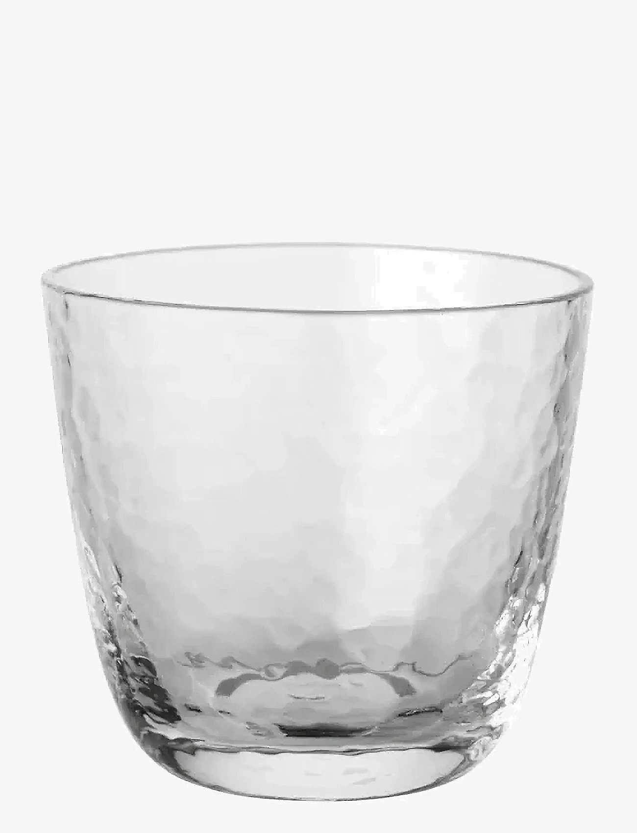 Broste Copenhagen - Hammered Tumbler - dricksglas - clear - 0