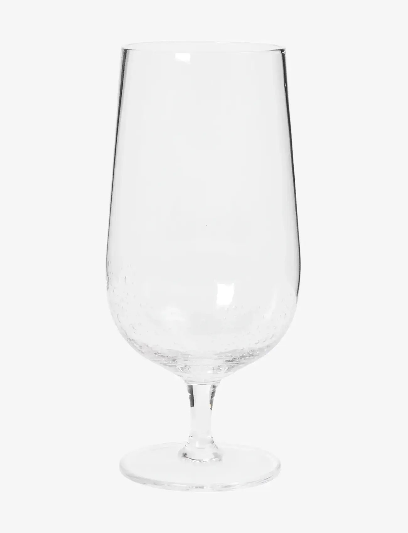 Broste Copenhagen - Bubble Beer Glass - biergläser - clear - 0