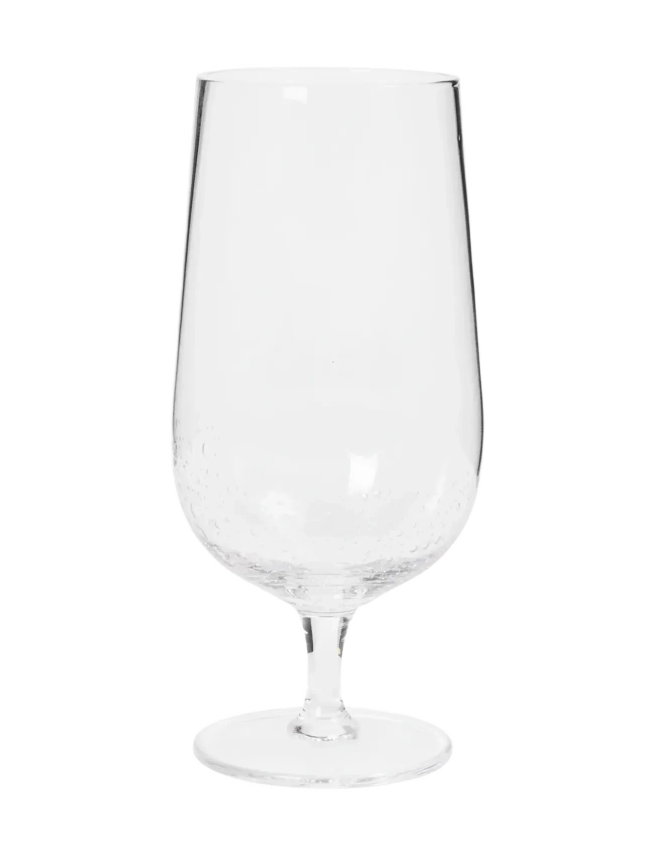Broste Copenhagen Bubble Beer Glass - Borddækning - CLEAR / undefined