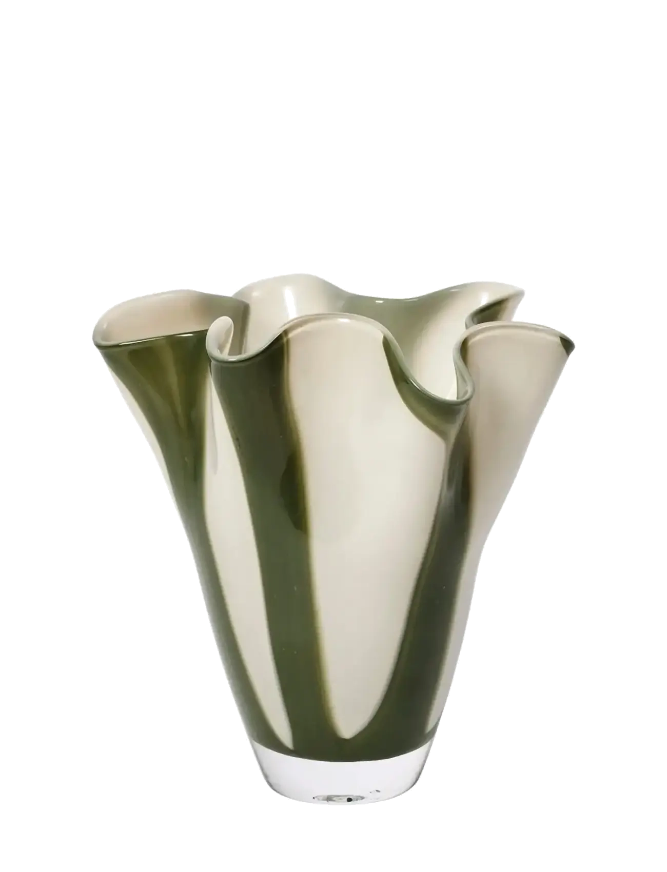 Broste Copenhagen Liva Vase, H 19 cm, Vases, Khakigrün - Other Homeware