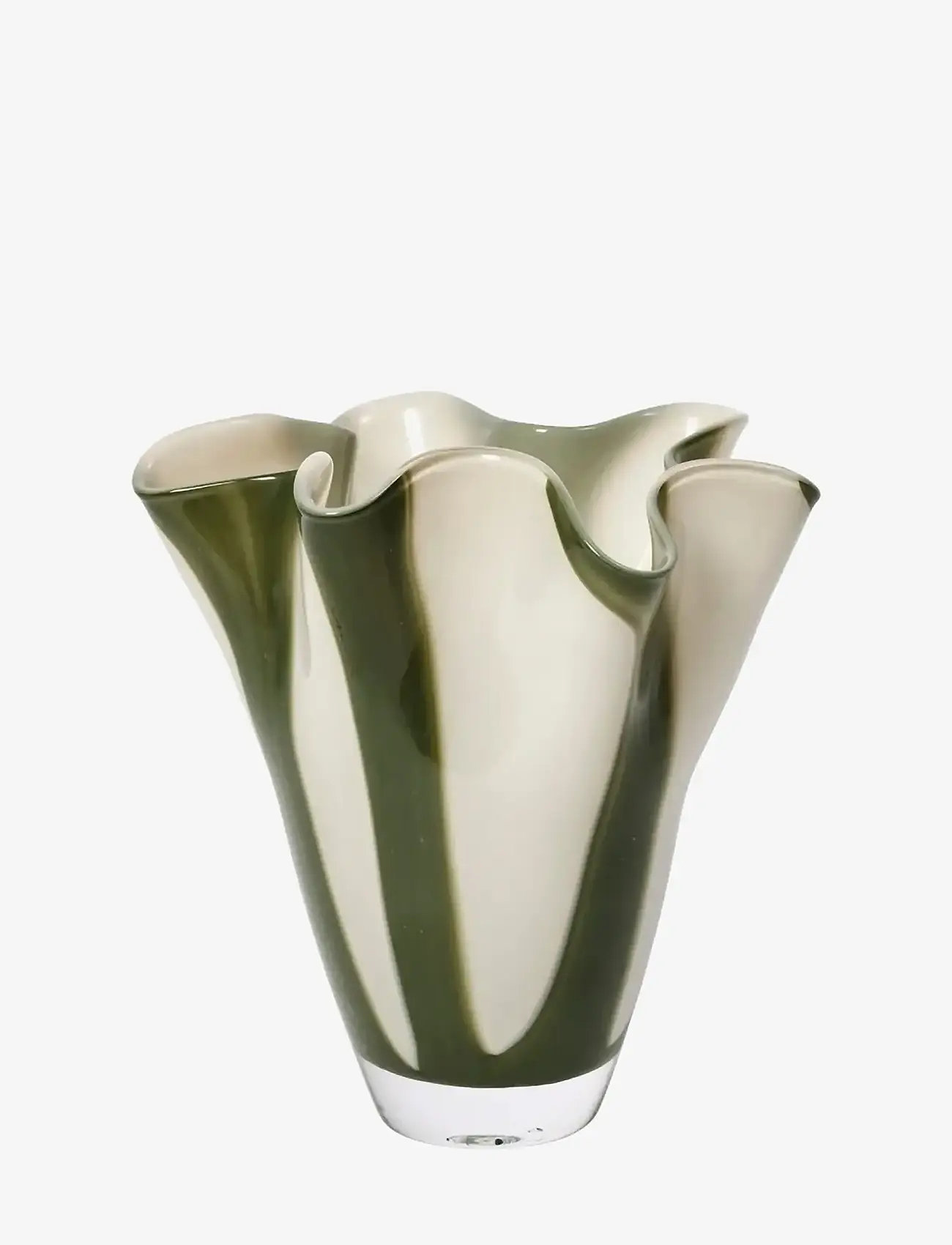Broste Copenhagen - Liva Vase - vaser - green - 0