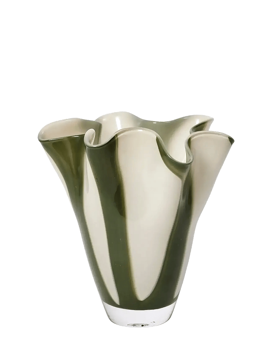 Broste Copenhagen - Liva Vase - vaasid - green - 0
