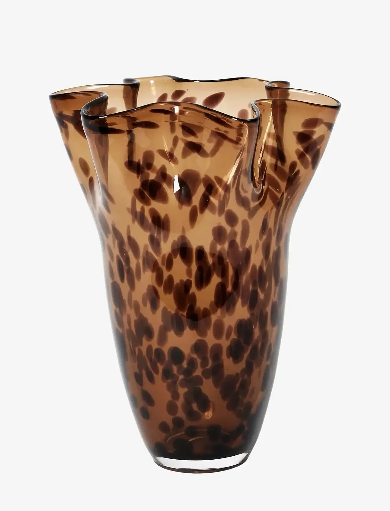 Broste Copenhagen - Liva Vase - vaasid - brown - 1