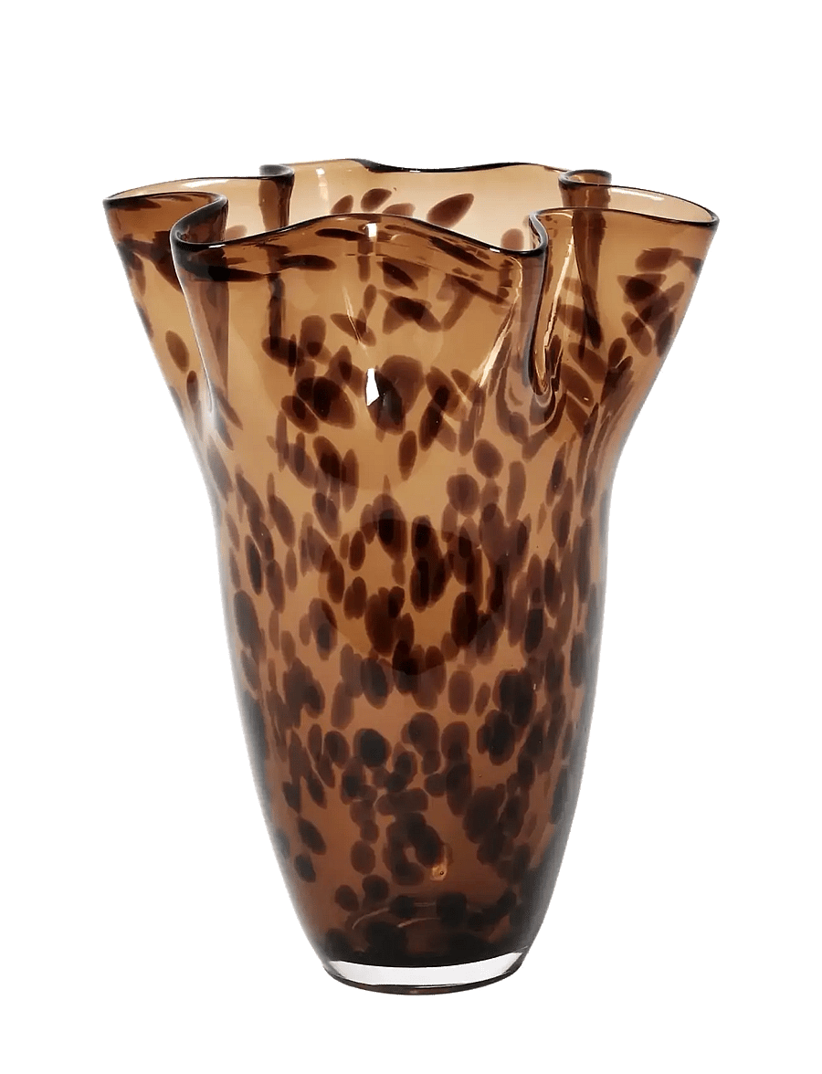 Broste Copenhagen - Liva Vase - vāzes - brown - 1