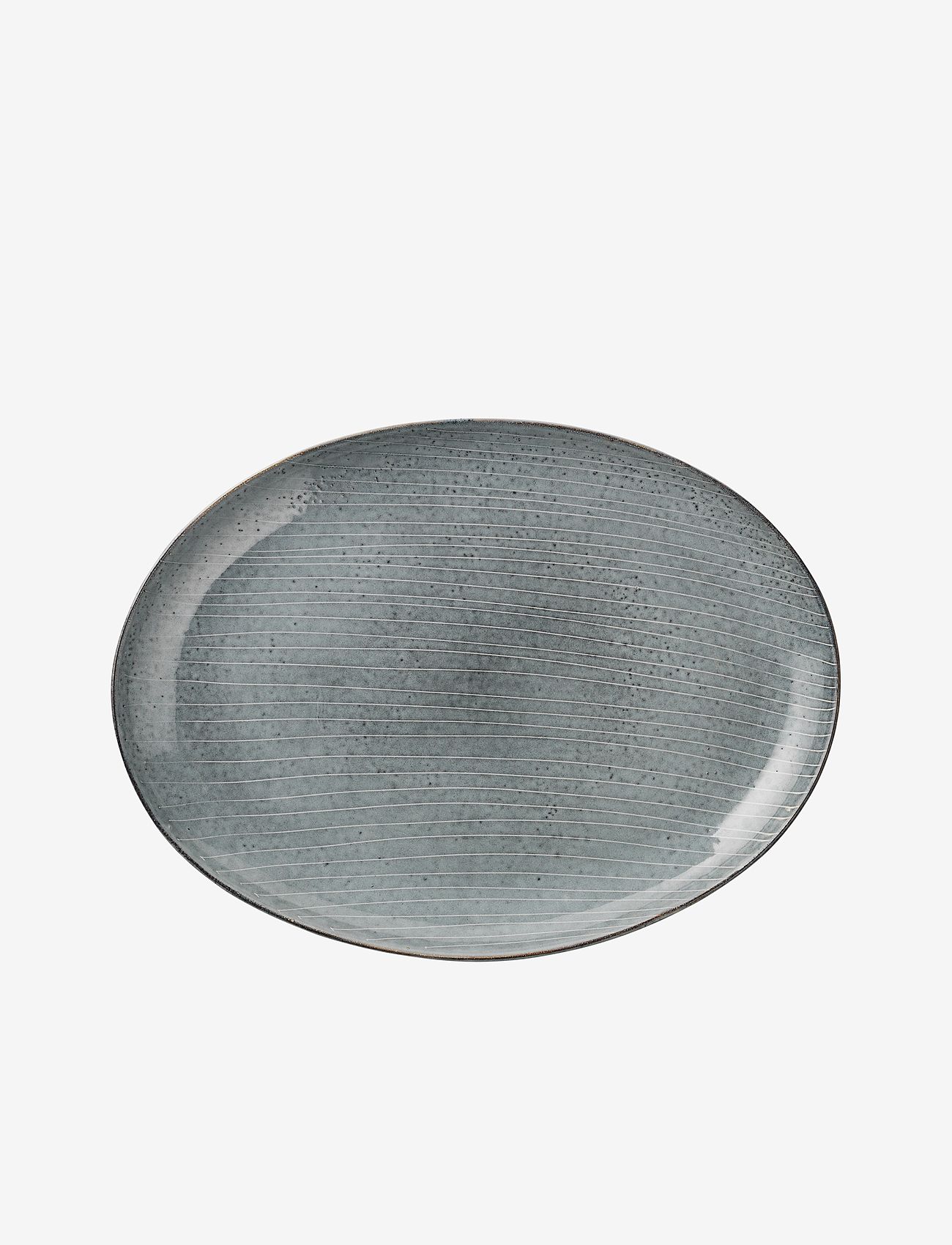 Broste Copenhagen - Plate oval Nordic Sea - dinner plates - nordic sea - 0