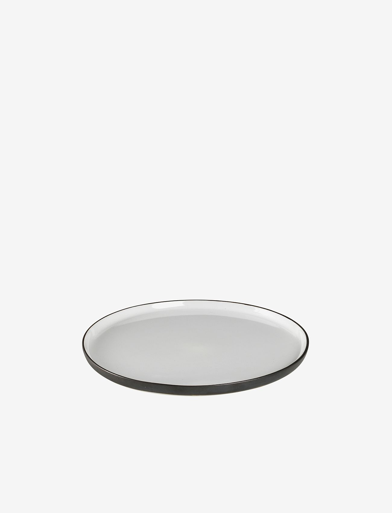 Broste Copenhagen - Dinner plate Esrum - de laveste prisene - ivory/grey - 1