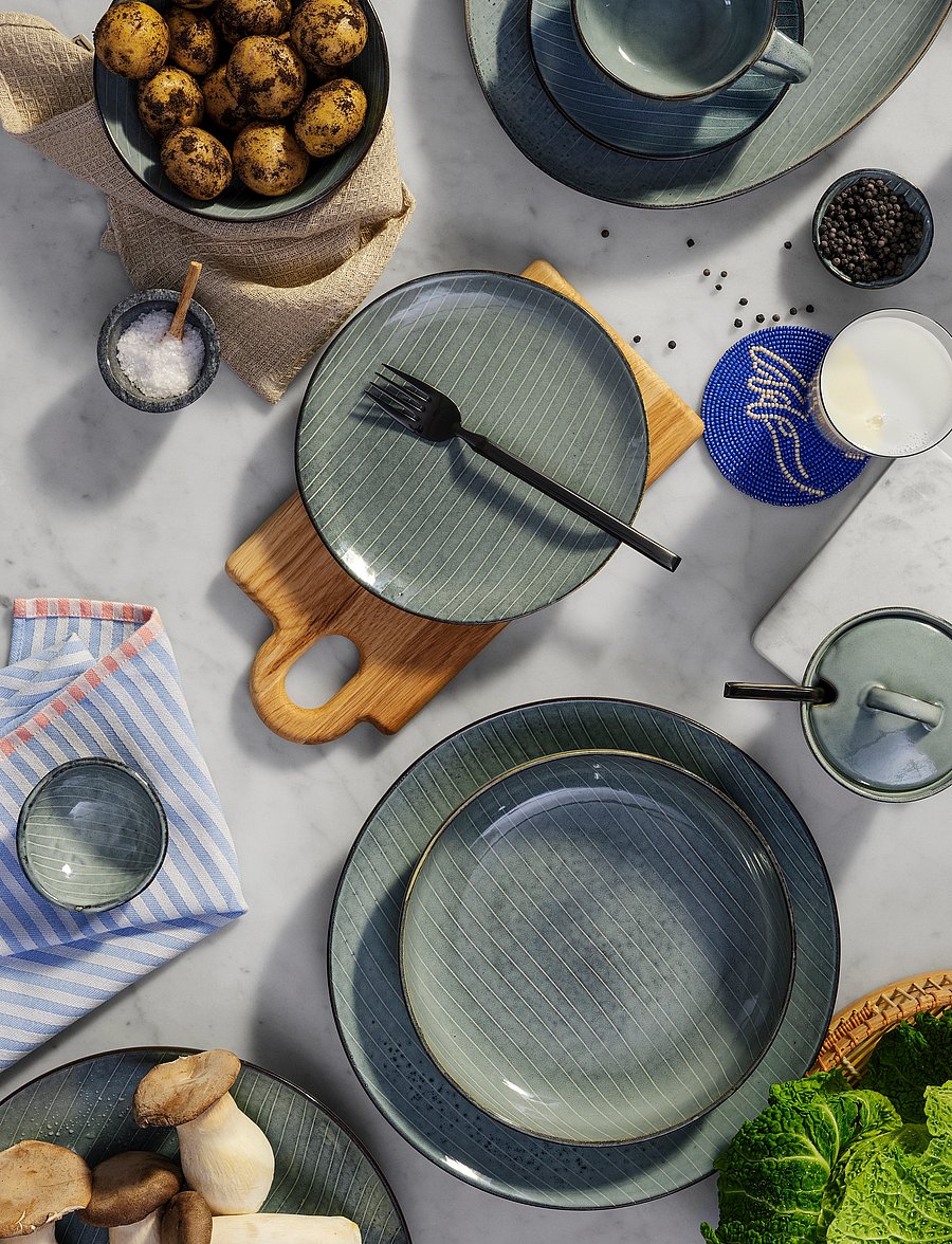 Broste Copenhagen - Pasta plate Nordic sea - nudelteller - nordic sea - 0