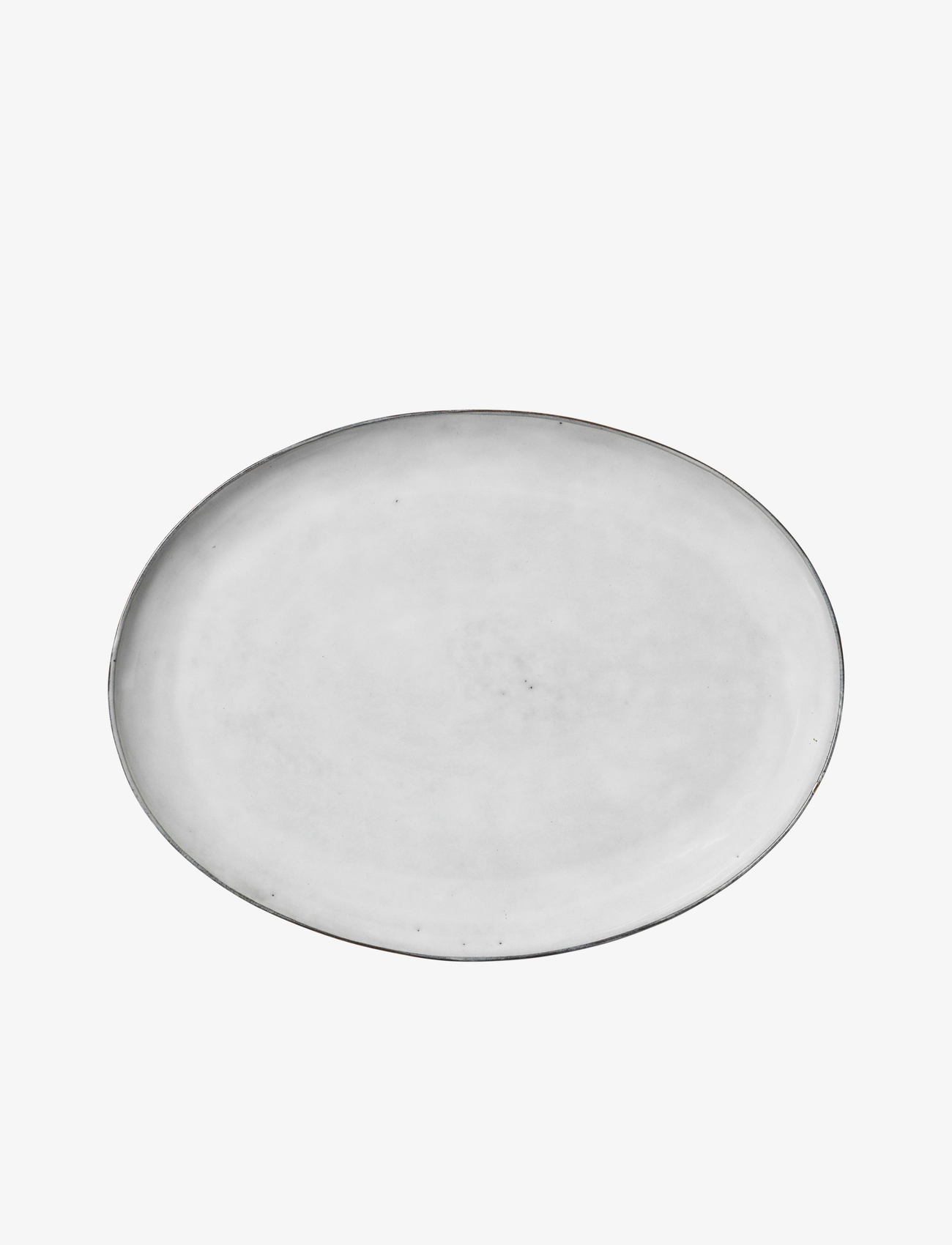Broste Copenhagen Plate oval Nordic Sand - Teller - NORDIC SAND / beige