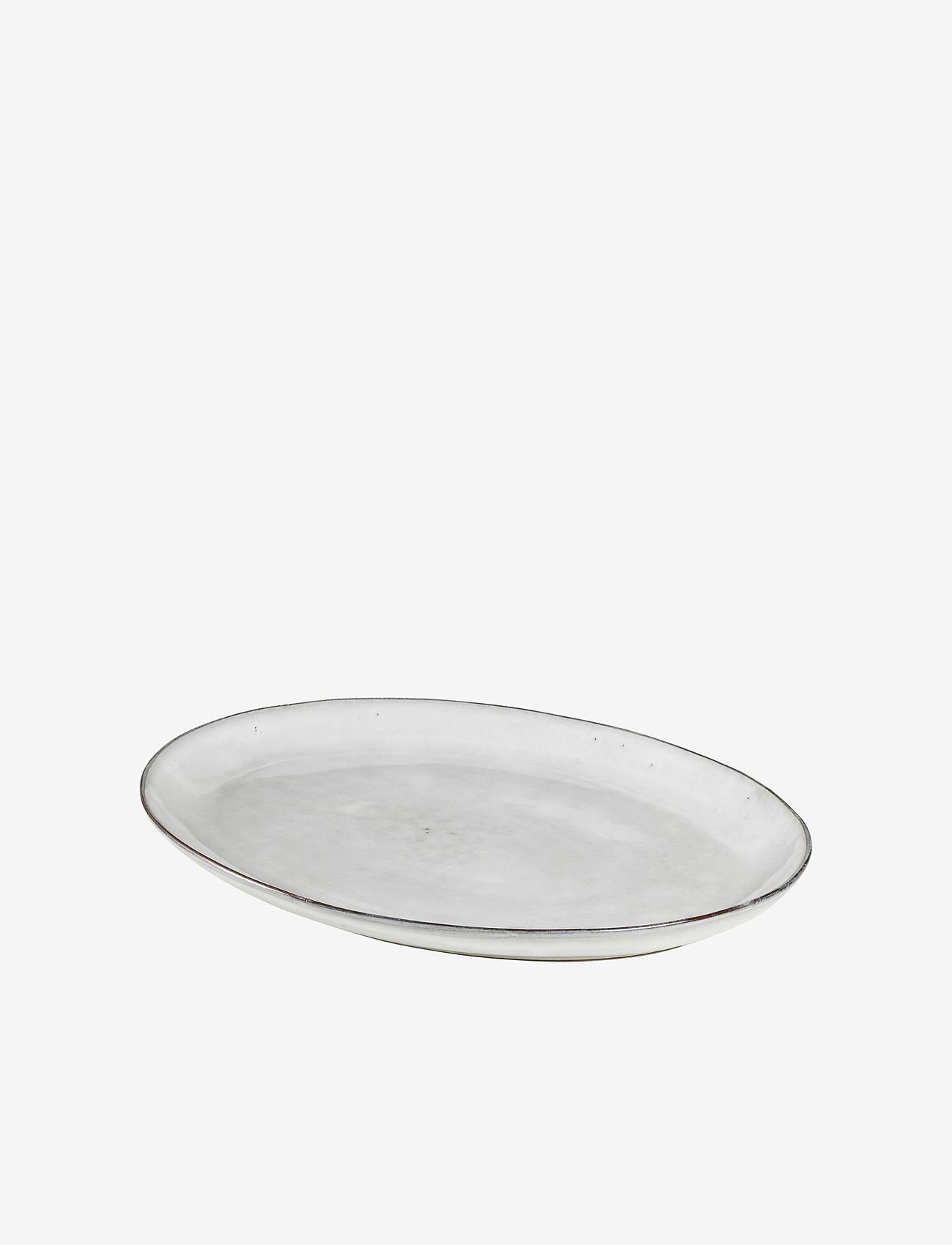Broste Copenhagen - Plate oval Nordic Sand - pietų lėkštės - nordic sand - 1