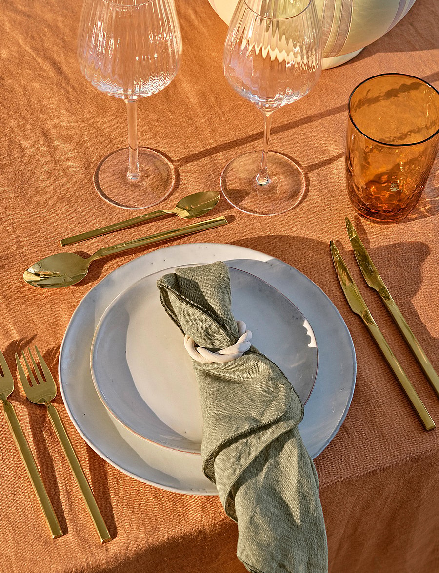 Broste Copenhagen - Dinner plate Nordic sand - speiseteller - sand - 0