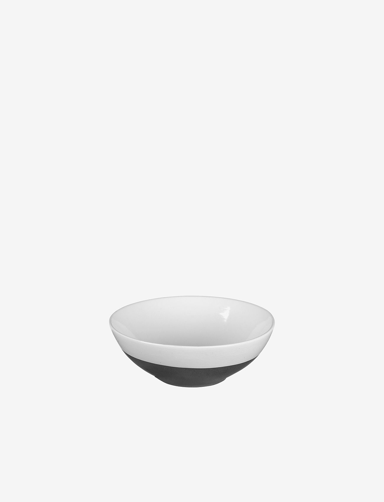 Broste Copenhagen - Bowl Esrum - najniższe ceny - ivory/grey - 0