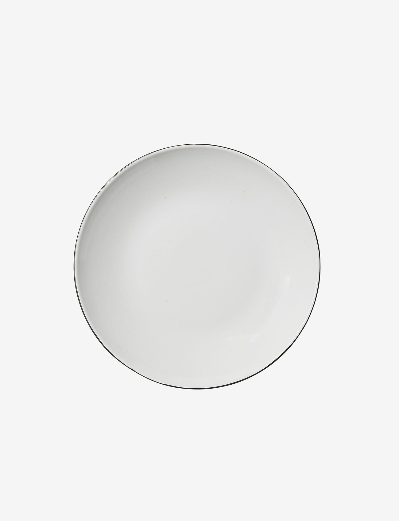Broste Copenhagen Pasta plate Esrum - Teller - IVORY/GREY / white