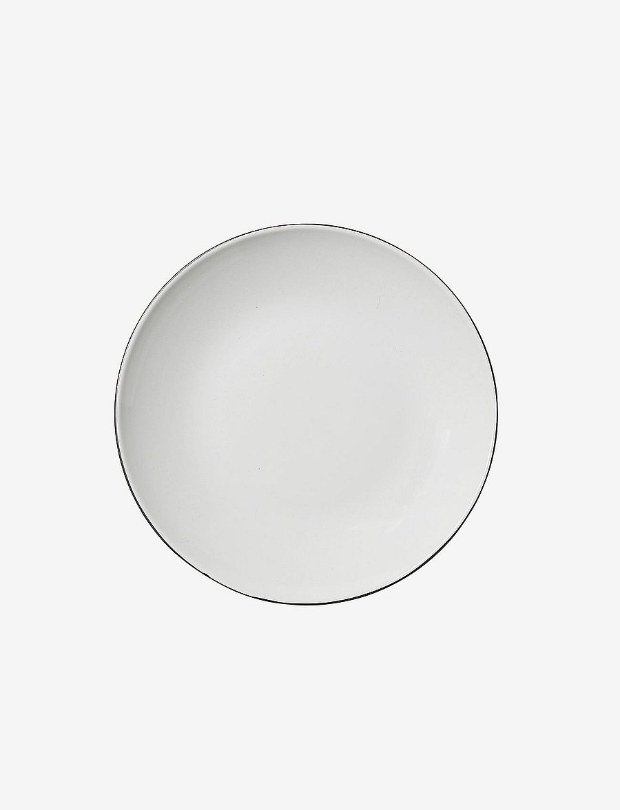 Broste Copenhagen - Pasta plate Esrum - pastataldrikud - ivory/grey - 0