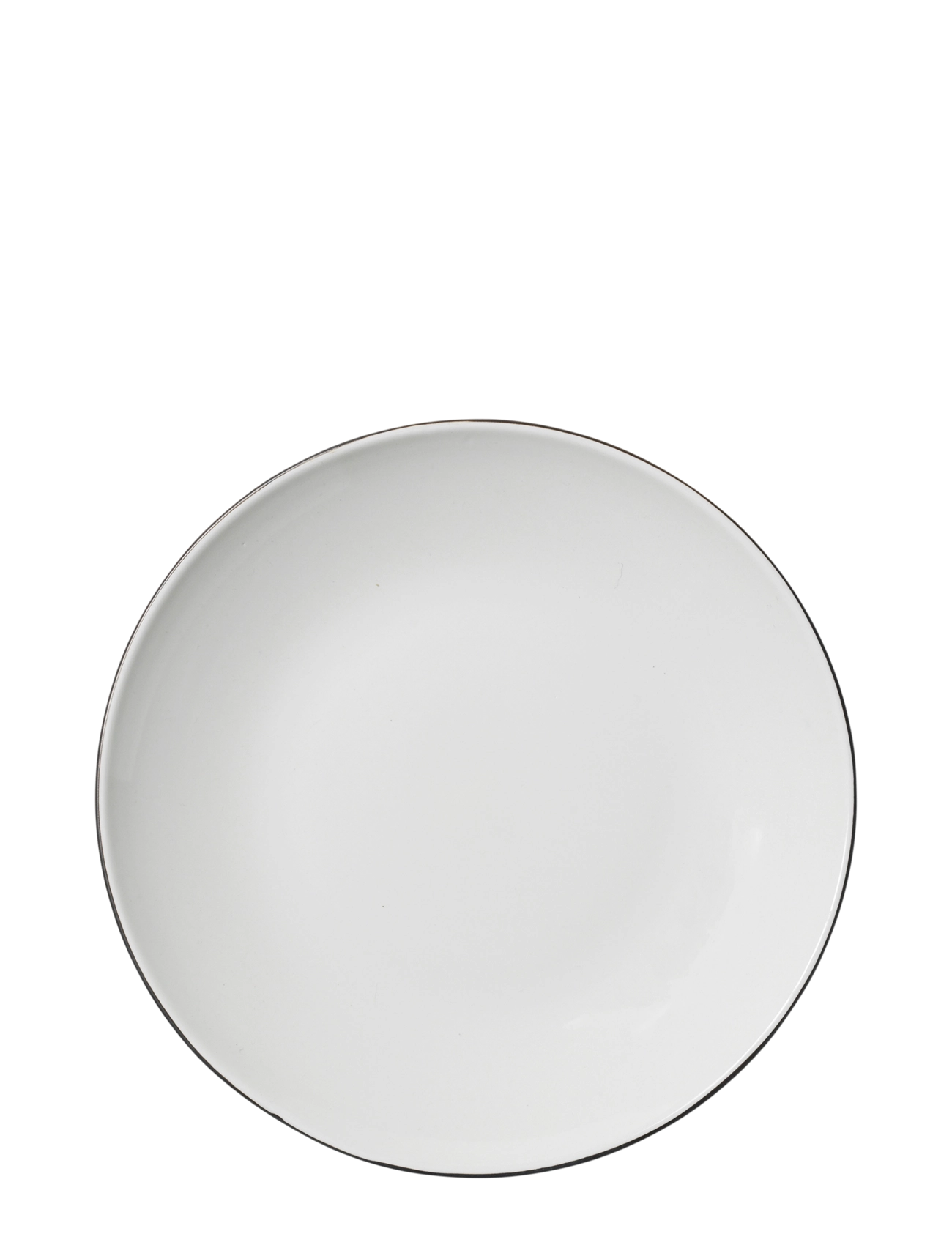 Broste Copenhagen PASTA-TALLRIK ”ESRUM” I STEN. - Visa allt - IVORY/GREY / white