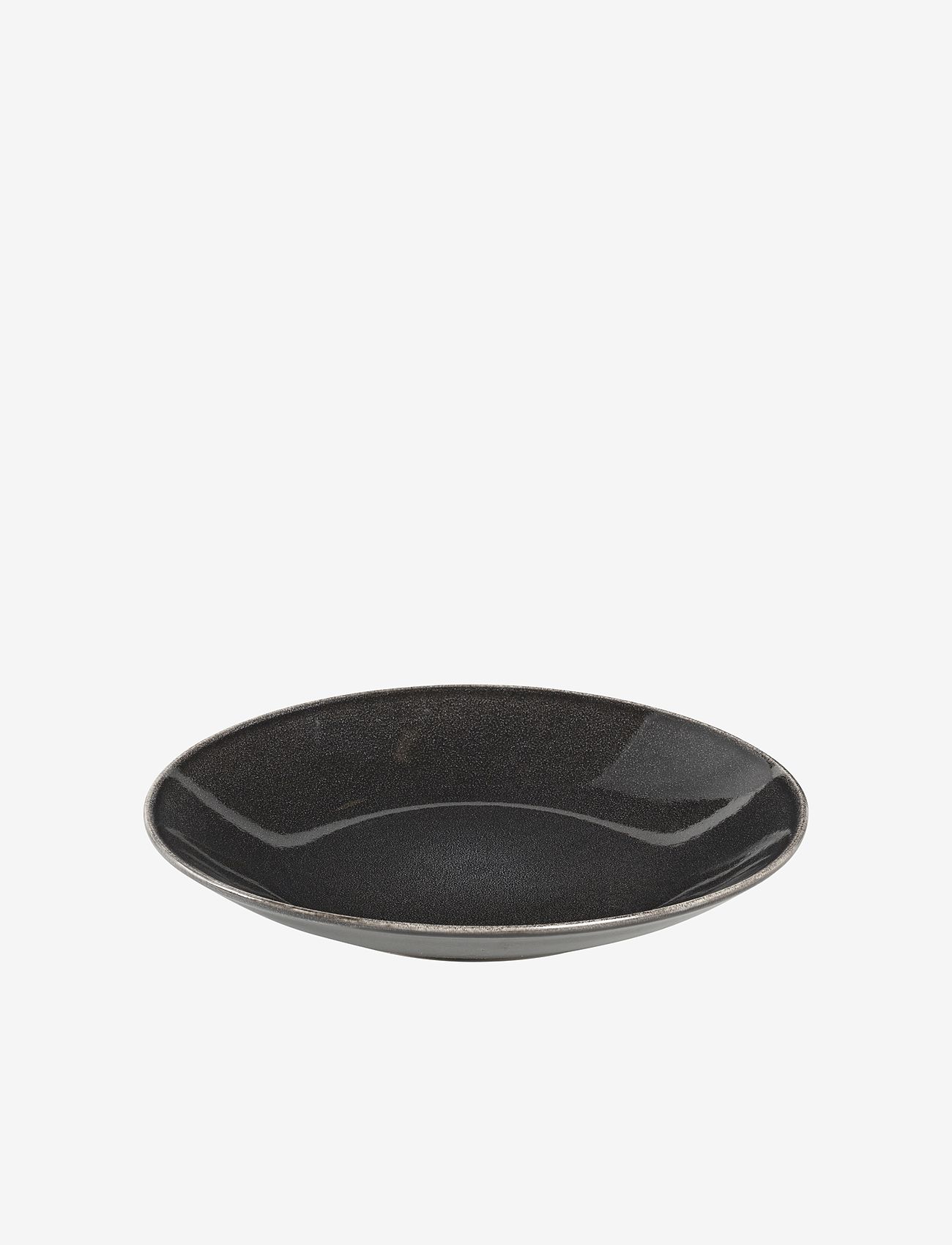 Broste Copenhagen - Pasta plate Nordic coal - deep plates - charcoal - 1