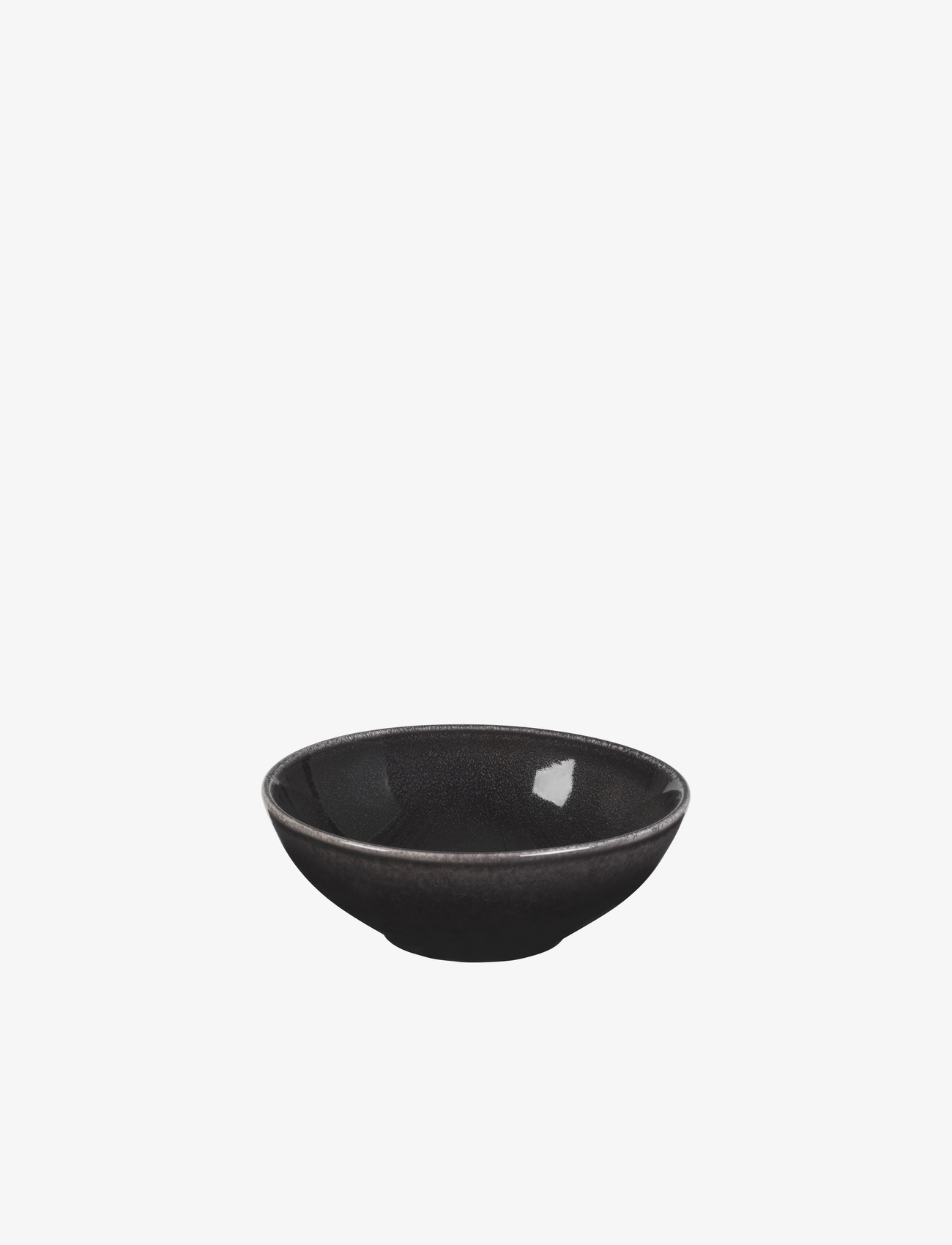 BROSTE COPENHAGEN Skål 'Nordic Coal' Stentøj Grau - Ø 17 CM - Unisex