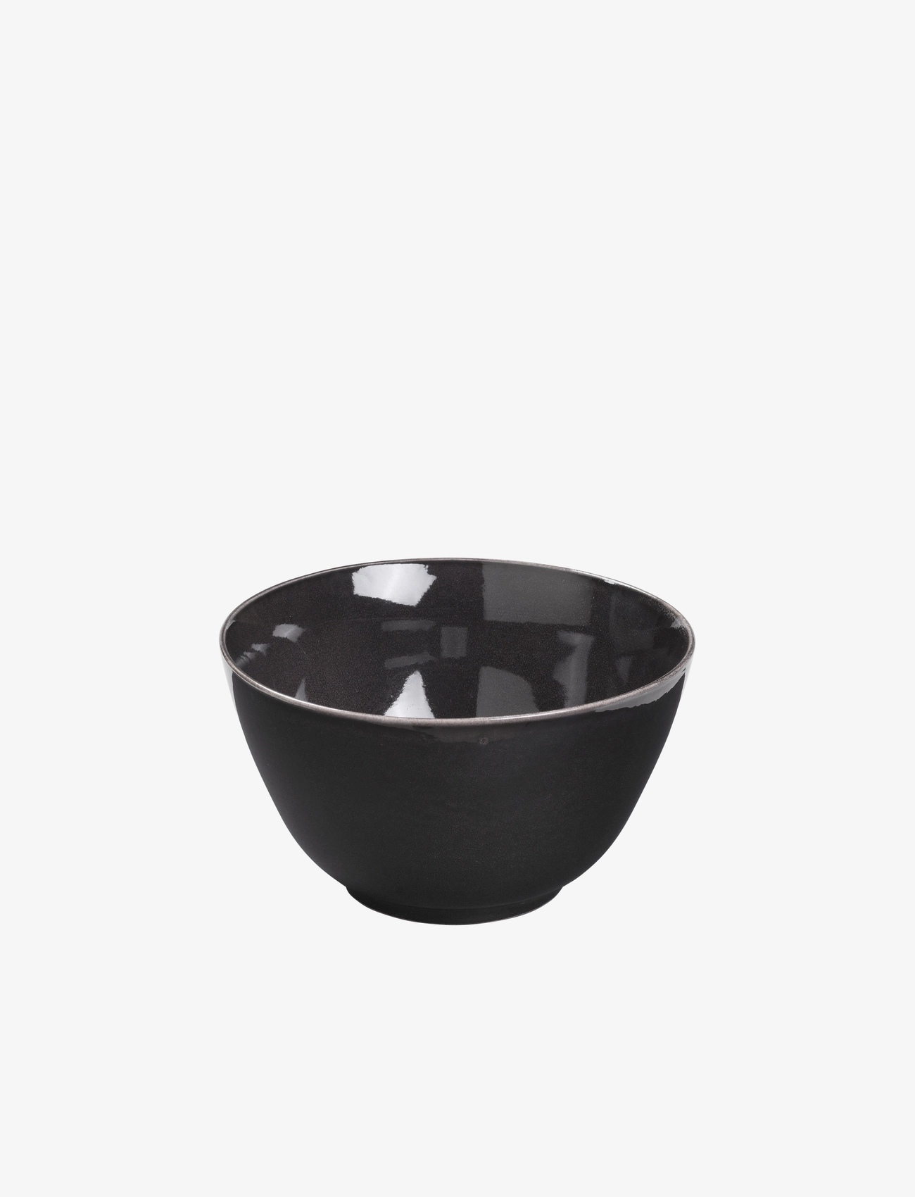 Broste Copenhagen Skål 'Nordic Coal', Serving Skål, Sort, Str: Ø 20 CM
