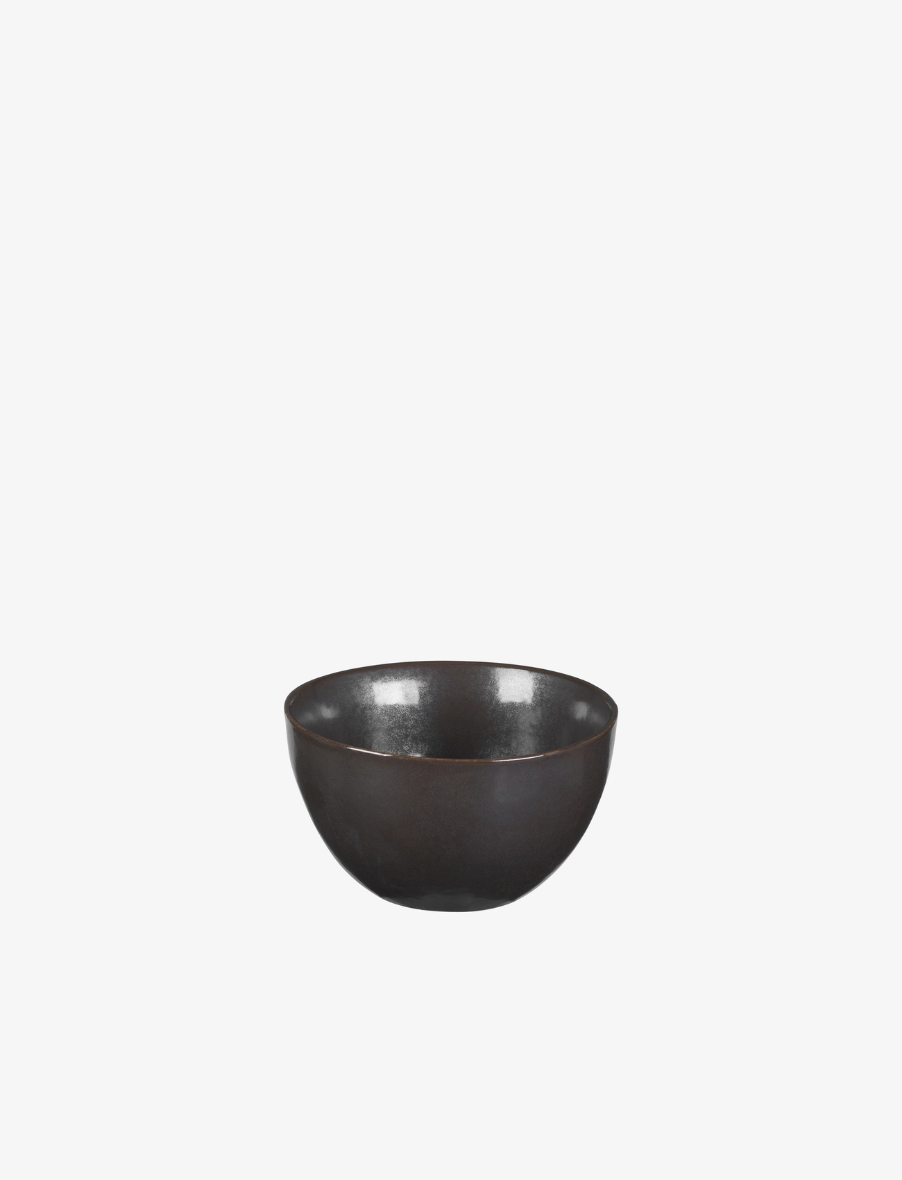 Broste Copenhagen Bowl Esrum night - Geschirr - GREY/BROWN / black
