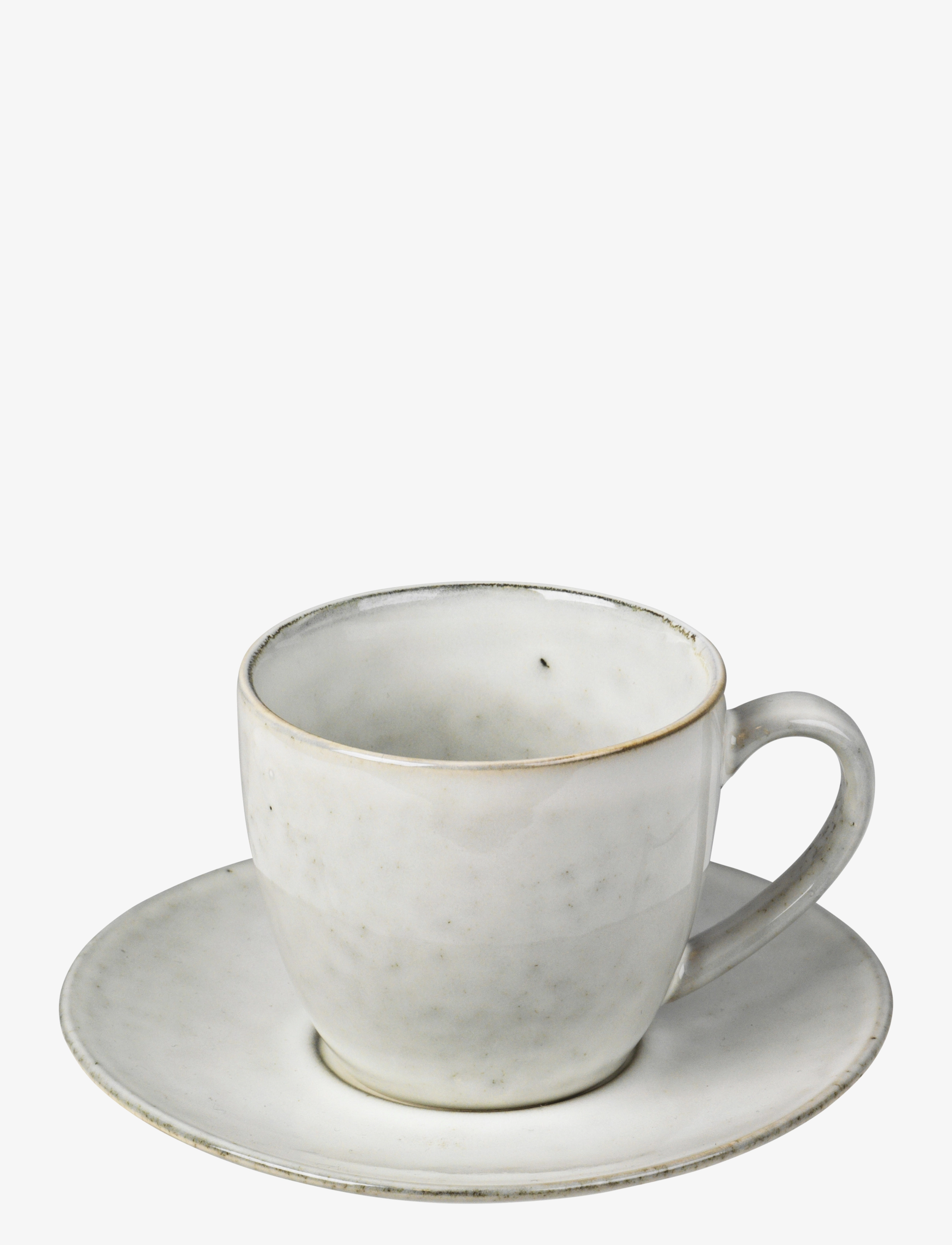 Broste Copenhagen Kop M/Underkop 'Nordic Sand', 15 CL, Beige, Kopper Og Krus > Espressokopper, Unisex